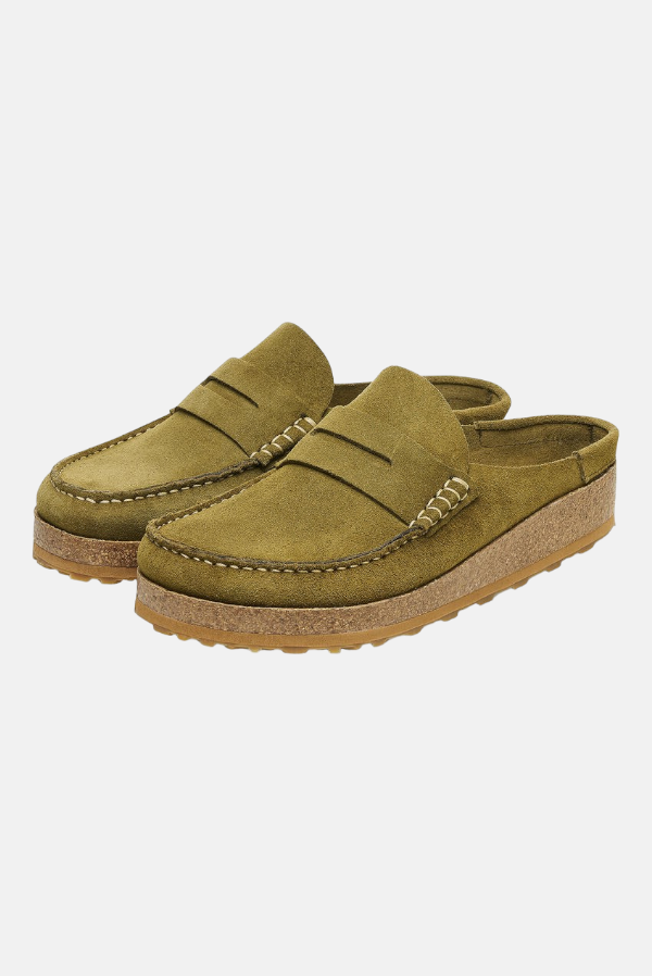 BIRKENSTOCK Sabot naples in suede