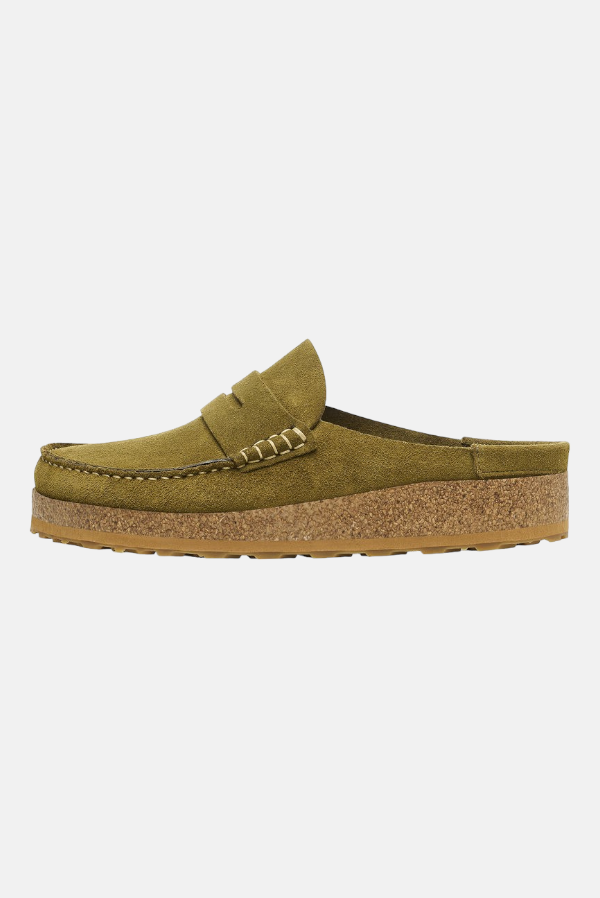 BIRKENSTOCK Sabot naples in suede