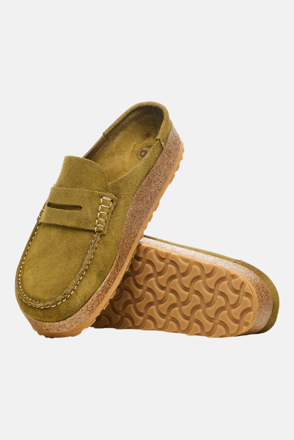 BIRKENSTOCK Sabot naples in suede