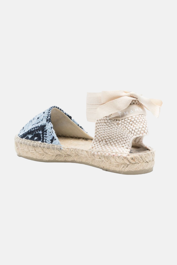 MANEBI espadrillas in cotone macramè