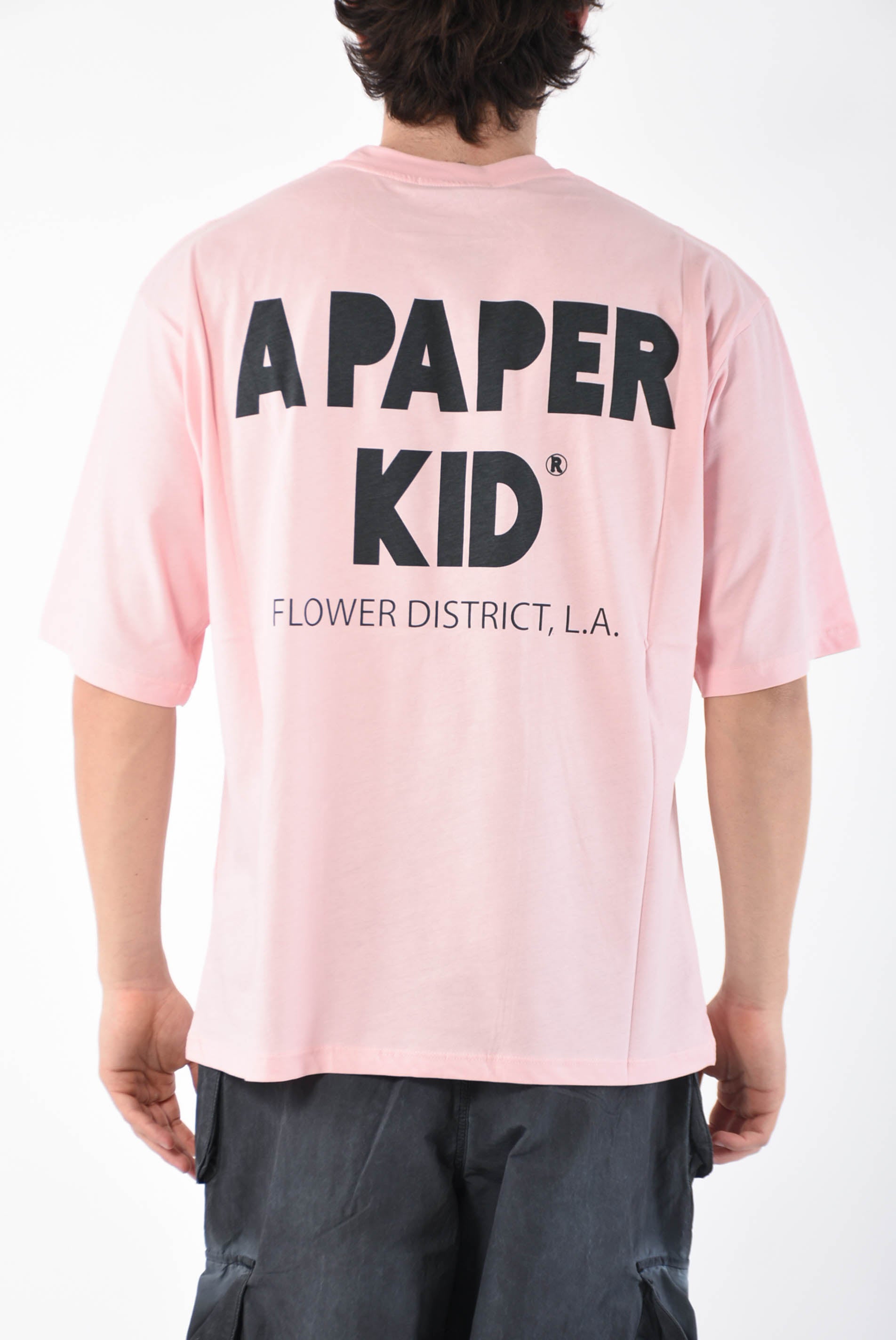 A PAPER KID T-shirt in cotone