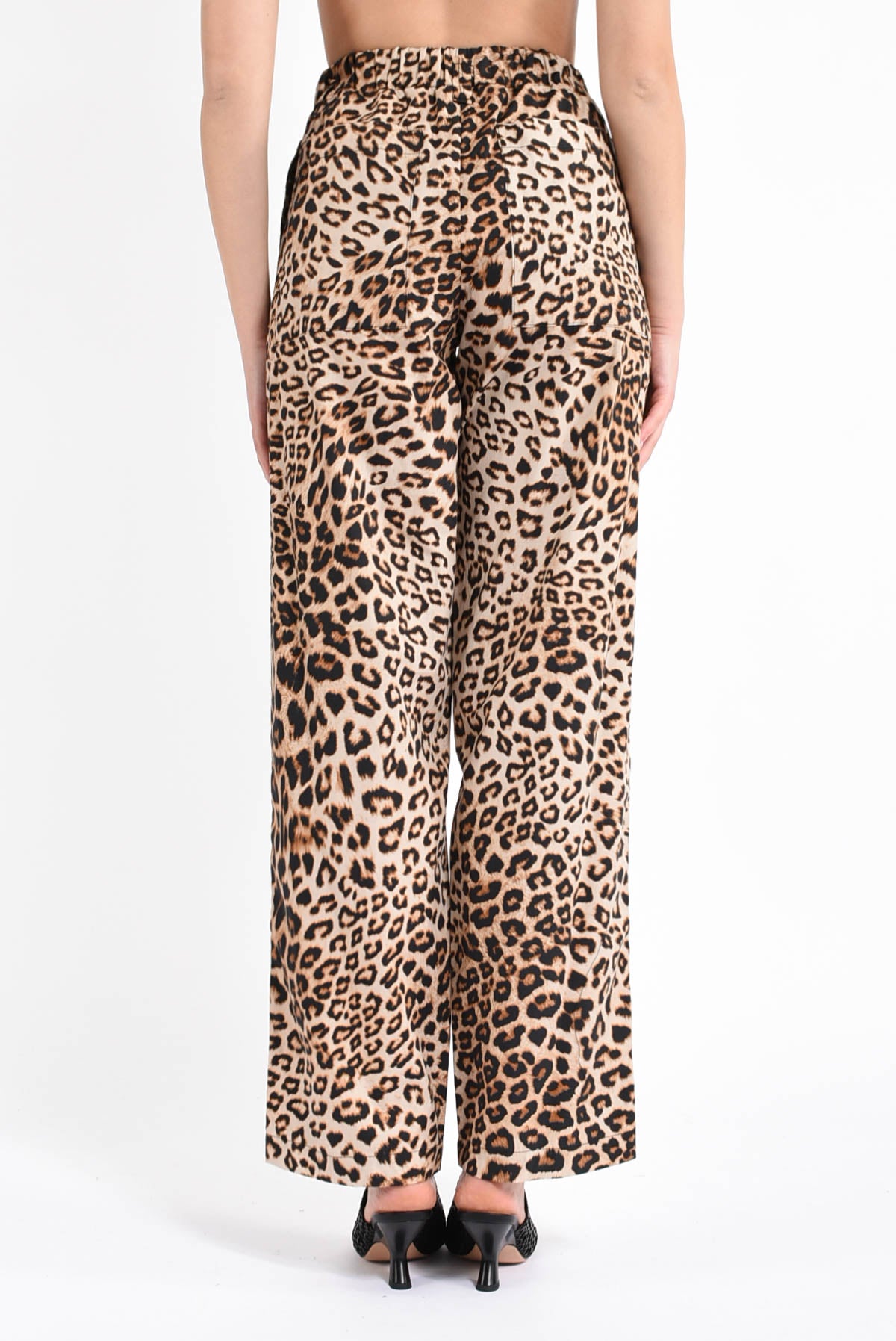 pantaloni stampa animalier