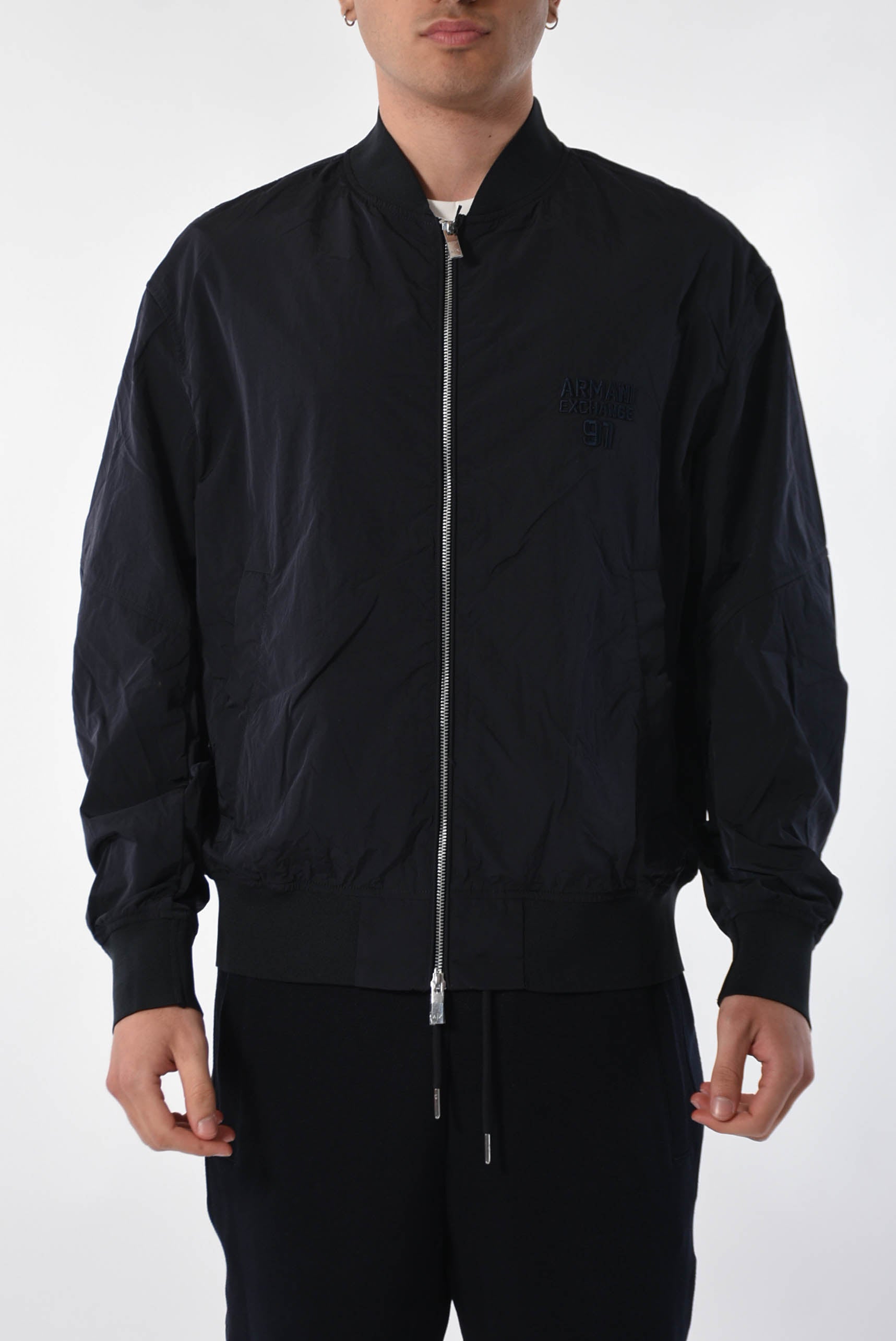 ARMANI EXCHANGE Bomber in crinkle