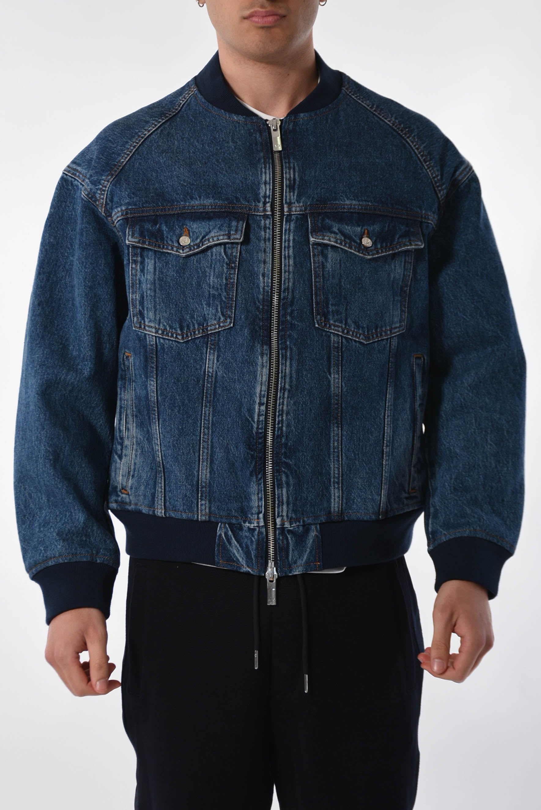 ARMANI EXCHANGE Bomber in denim