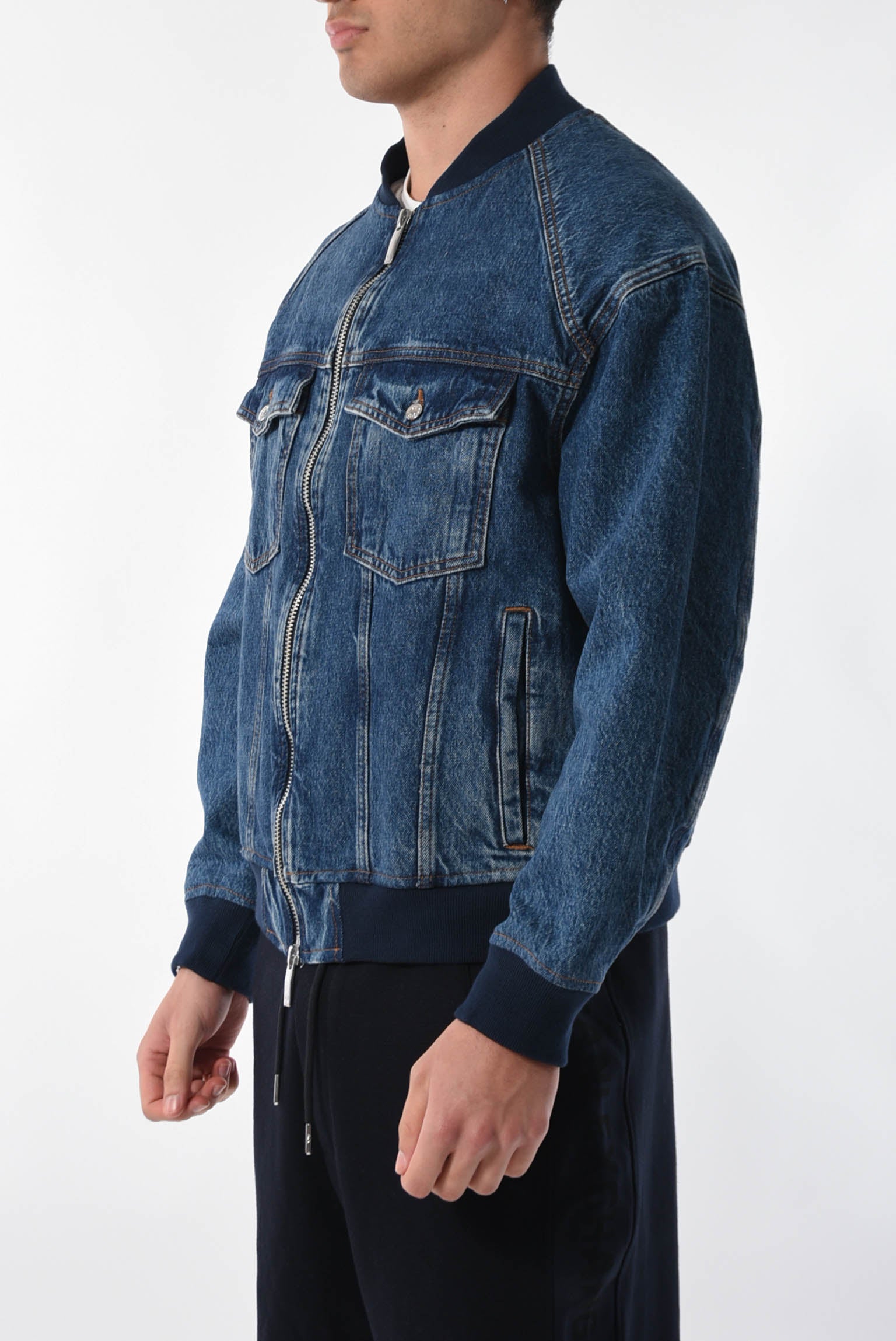 ARMANI EXCHANGE Bomber in denim