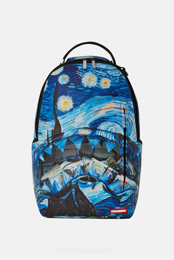 SPRAYGROUND zaino van gogh hidden money