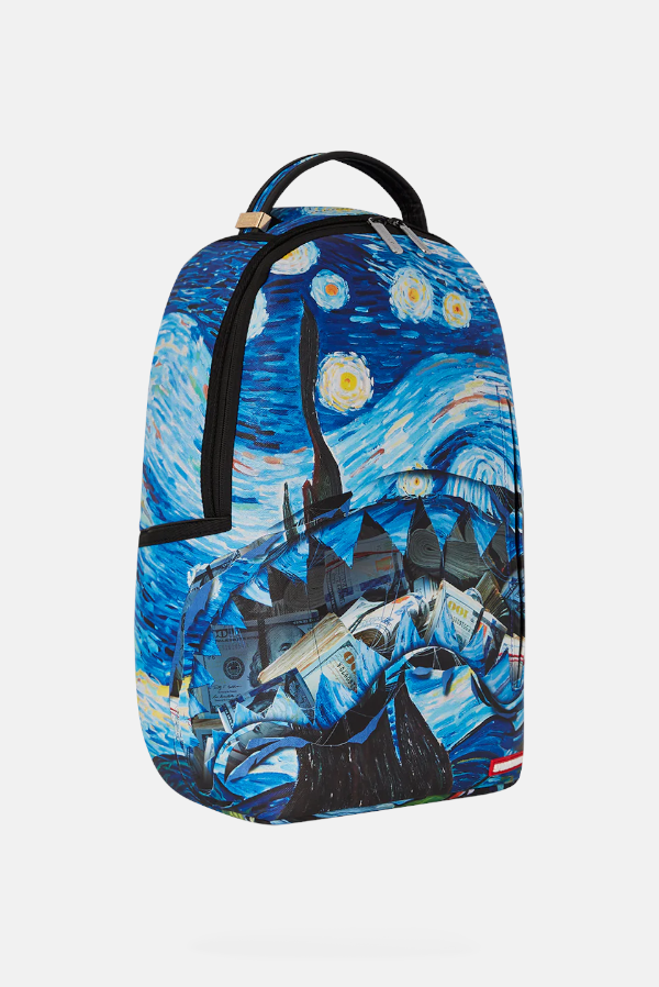 SPRAYGROUND zaino van gogh hidden money