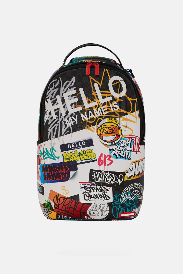 SPRAYGROUND zaino hello world