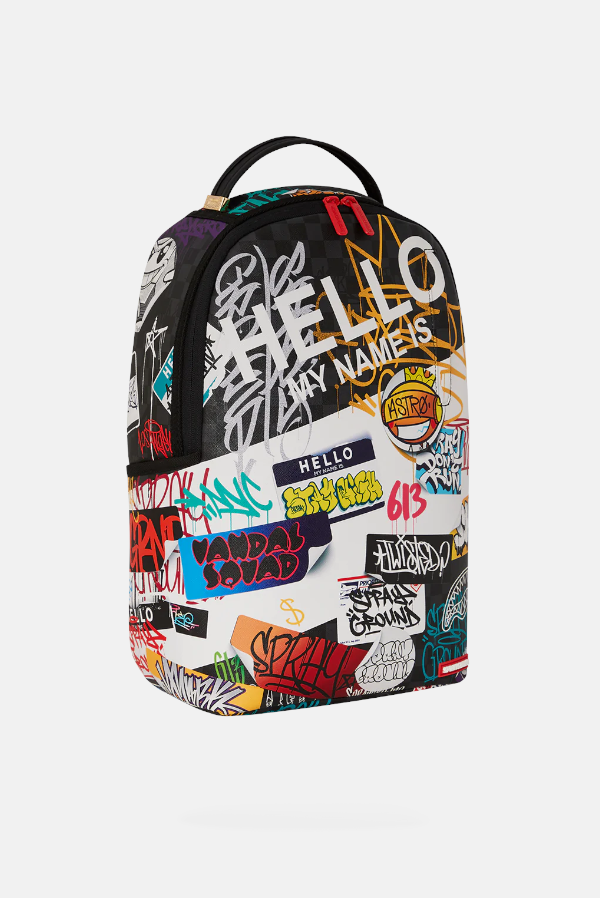 SPRAYGROUND zaino hello world