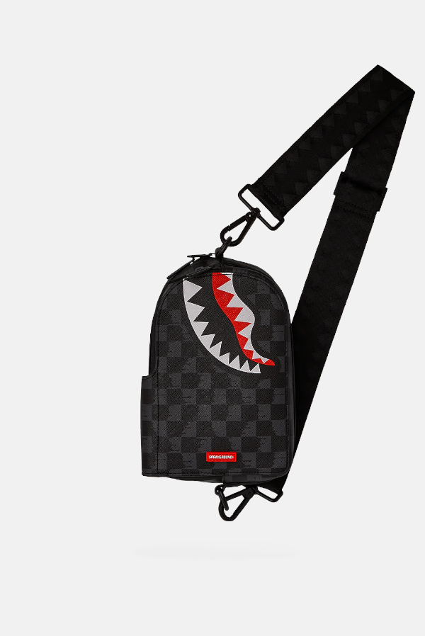 SPRAYGROUND marsupio drip check sharks