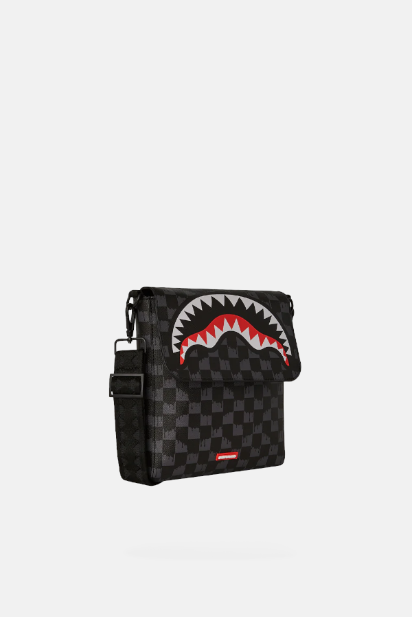 SPRAYGROUND Borsello drip check shark