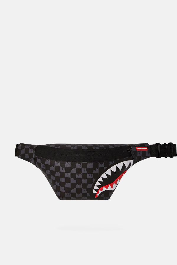 SPRAYGROUND Marsupio drip check shark