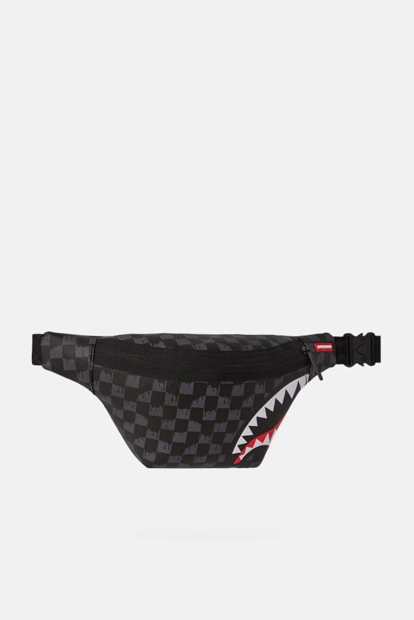 SPRAYGROUND Marsupio drip check shark