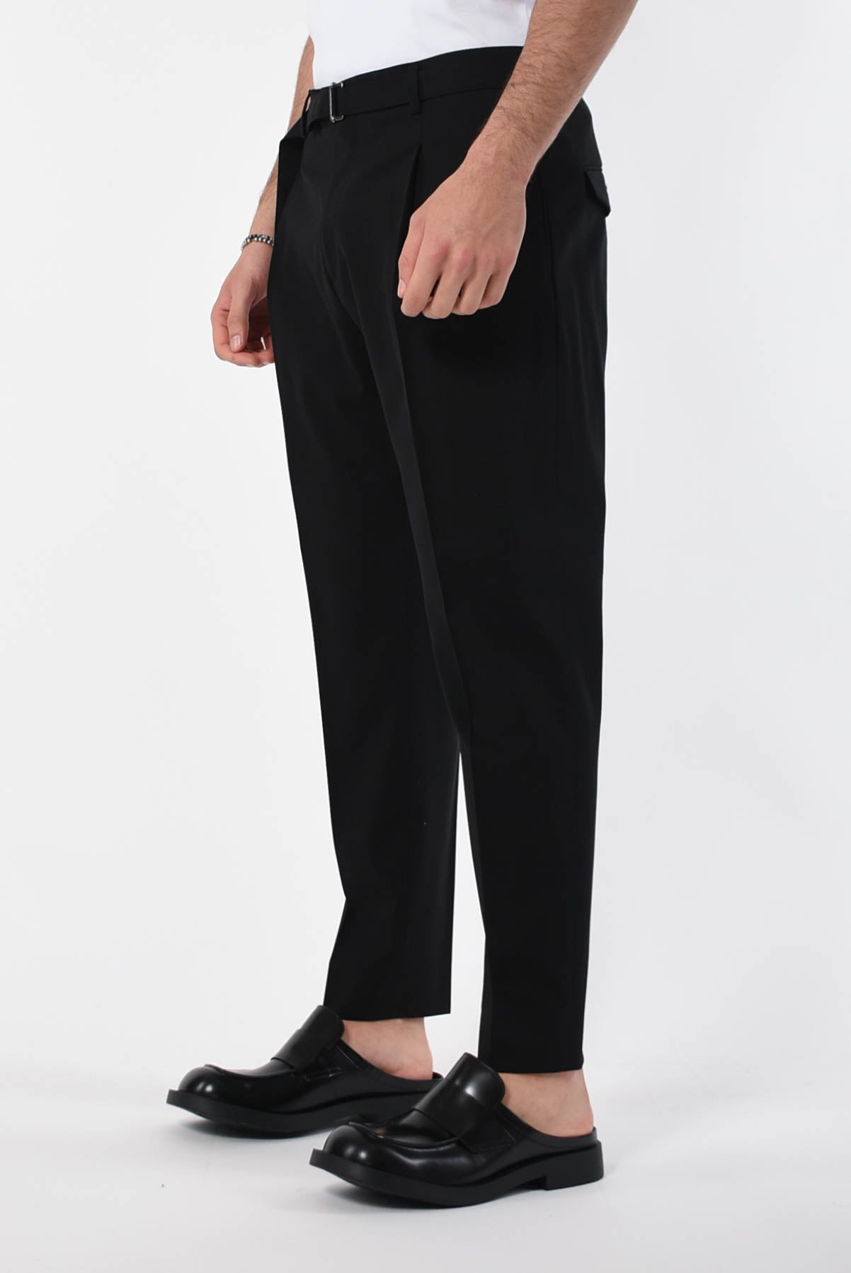 BEABLE CONCEPT Pantaloni andy in fresco lana