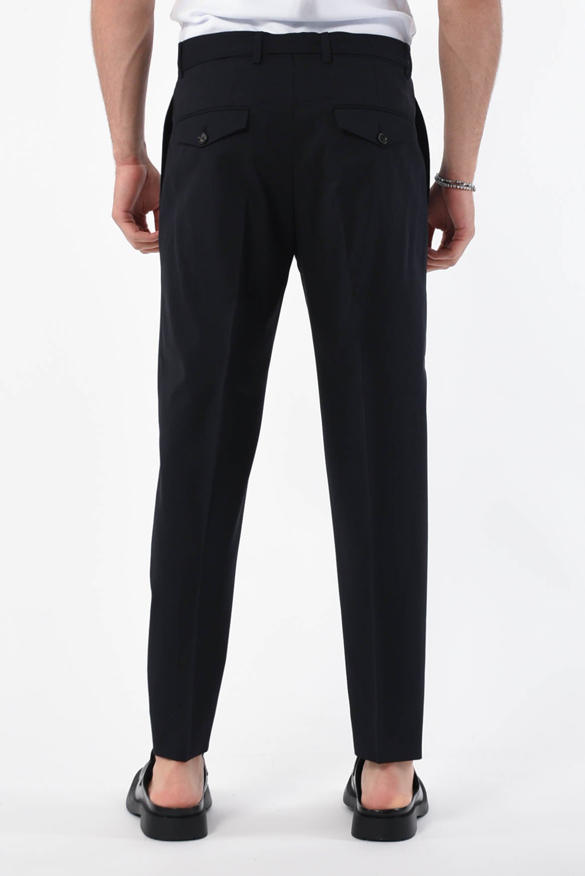 BEABLE CONCEPT Pantaloni andy in fresco lana