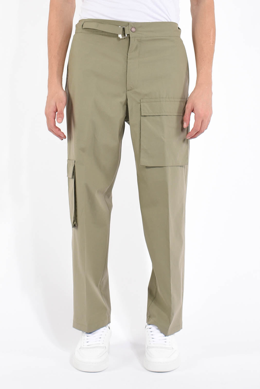 Pantaloni cargo in cotone