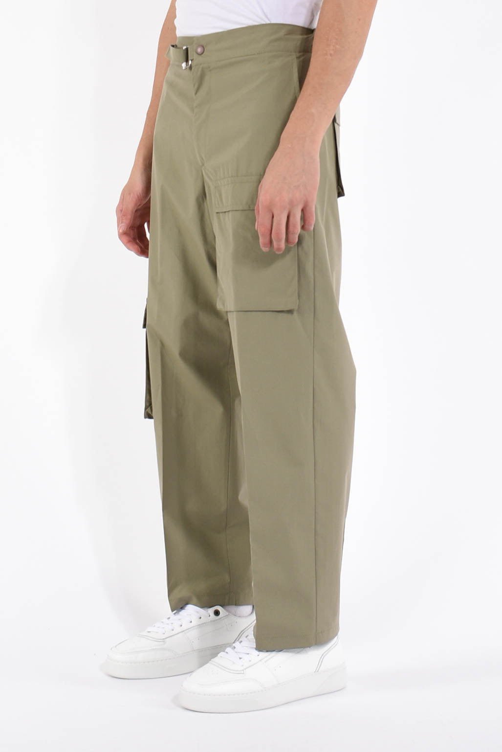 Pantaloni cargo in cotone