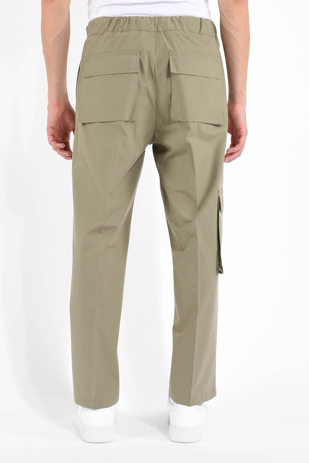 Pantaloni cargo in cotone