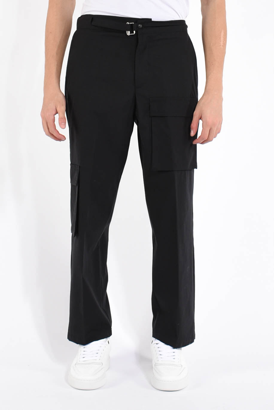 Pantaloni cargo in cotone