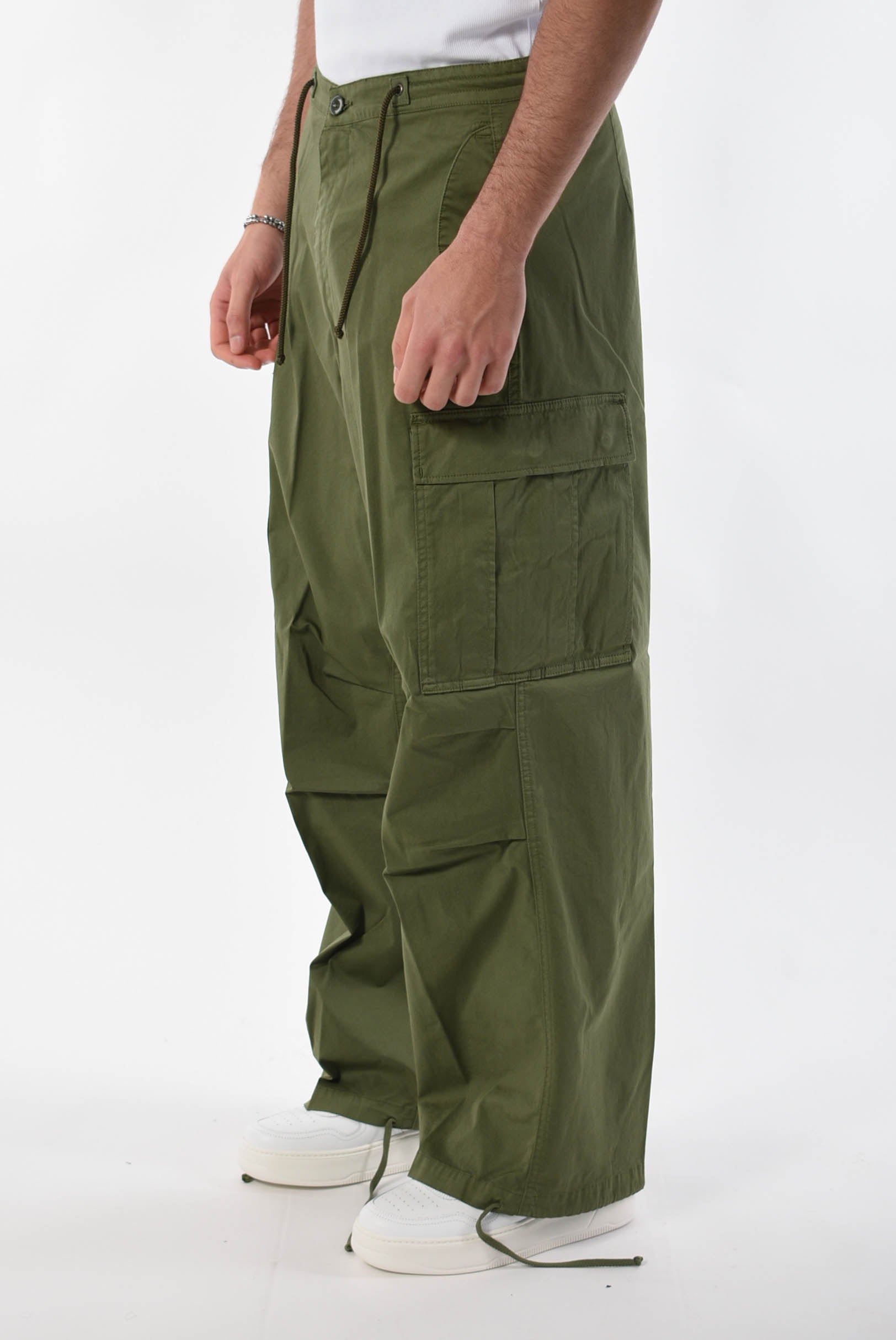 DEPARTMENT 5 Pantaloni cargo in cotone