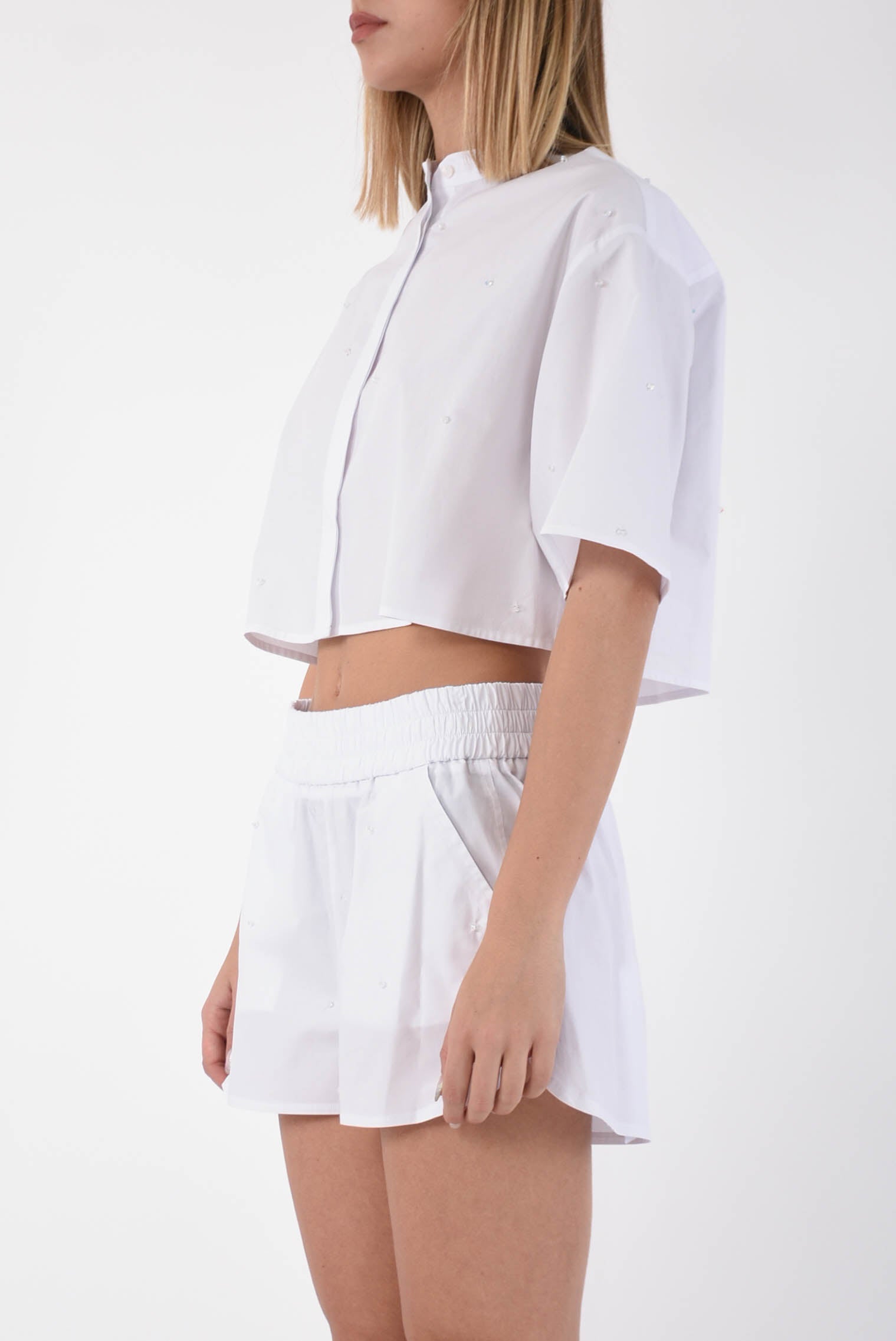 DONDUP camicia crop