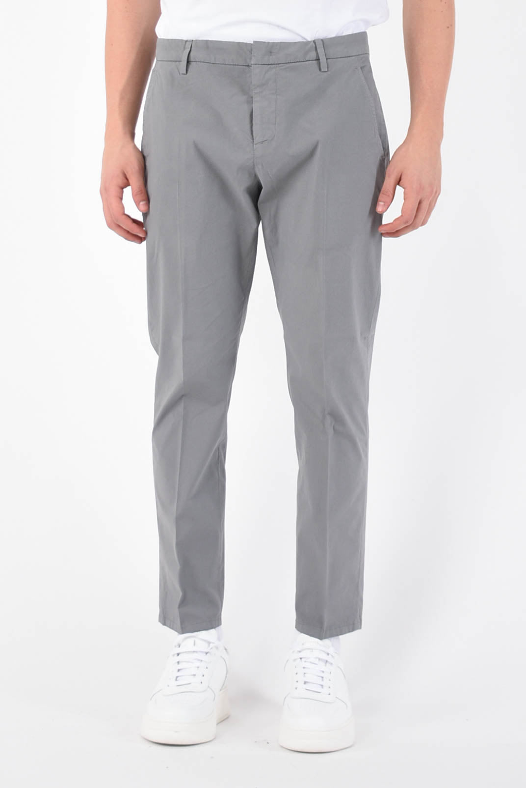 DONDUP Pantaloni alfredo in cotone