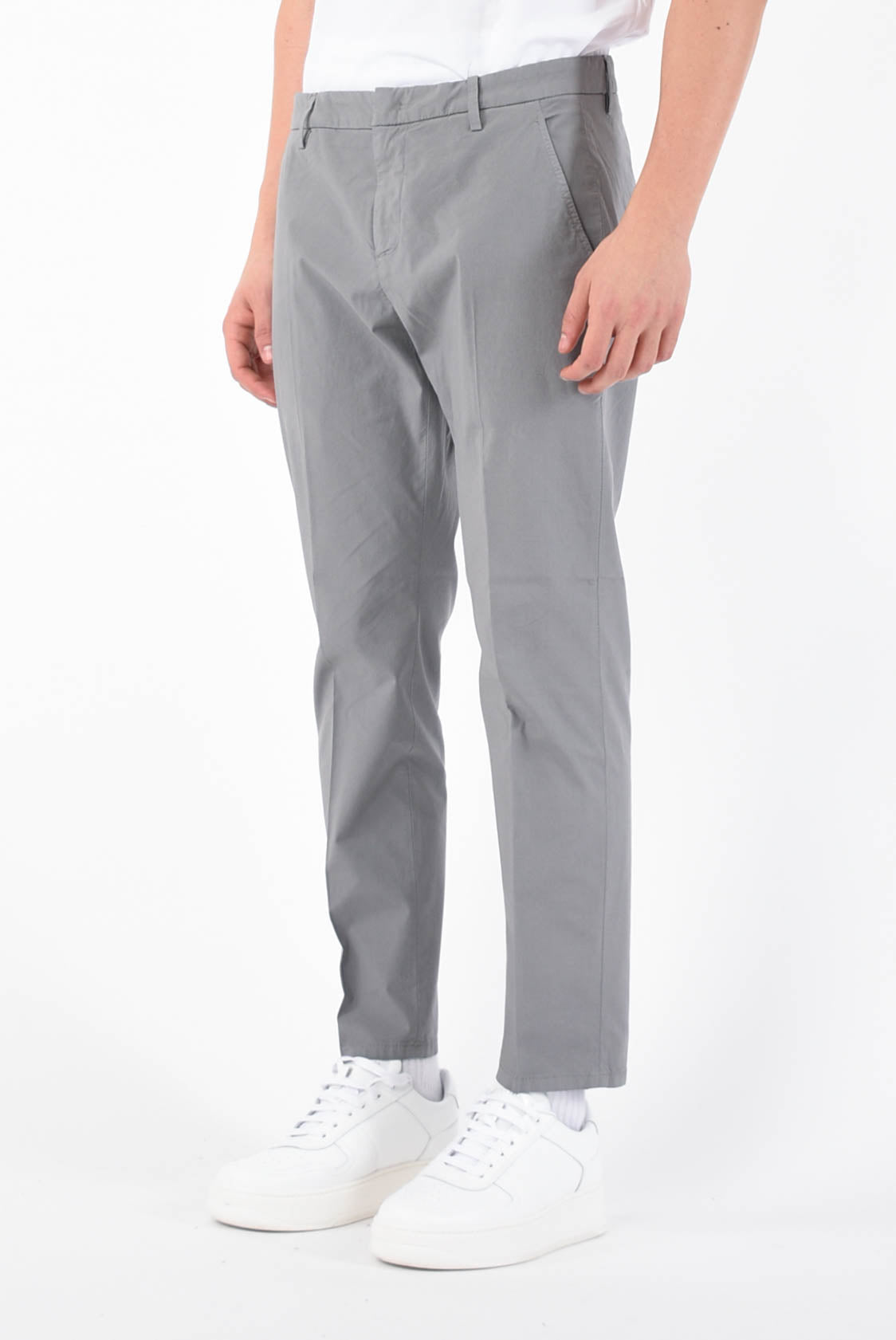 DONDUP Pantaloni alfredo in cotone