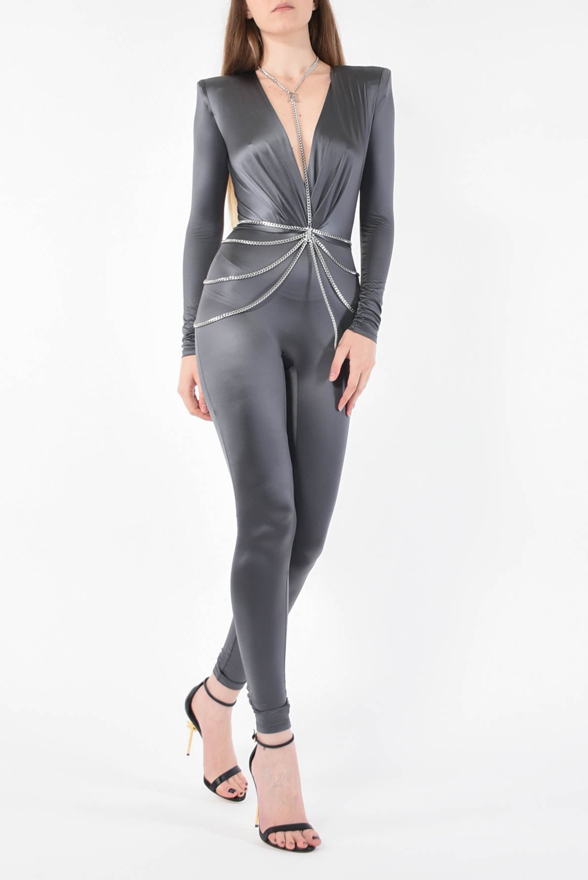 ELISABETTA FRANCHI tuta in lycra