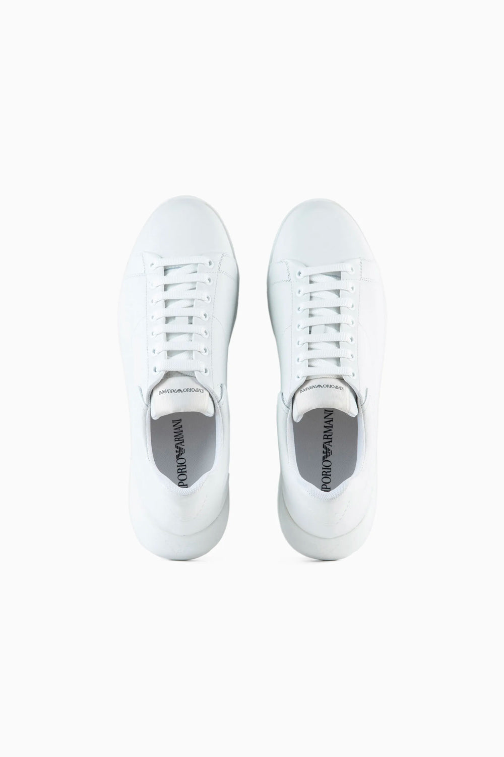 EMPORIO ARMANI Sneakers in pelle bottalata