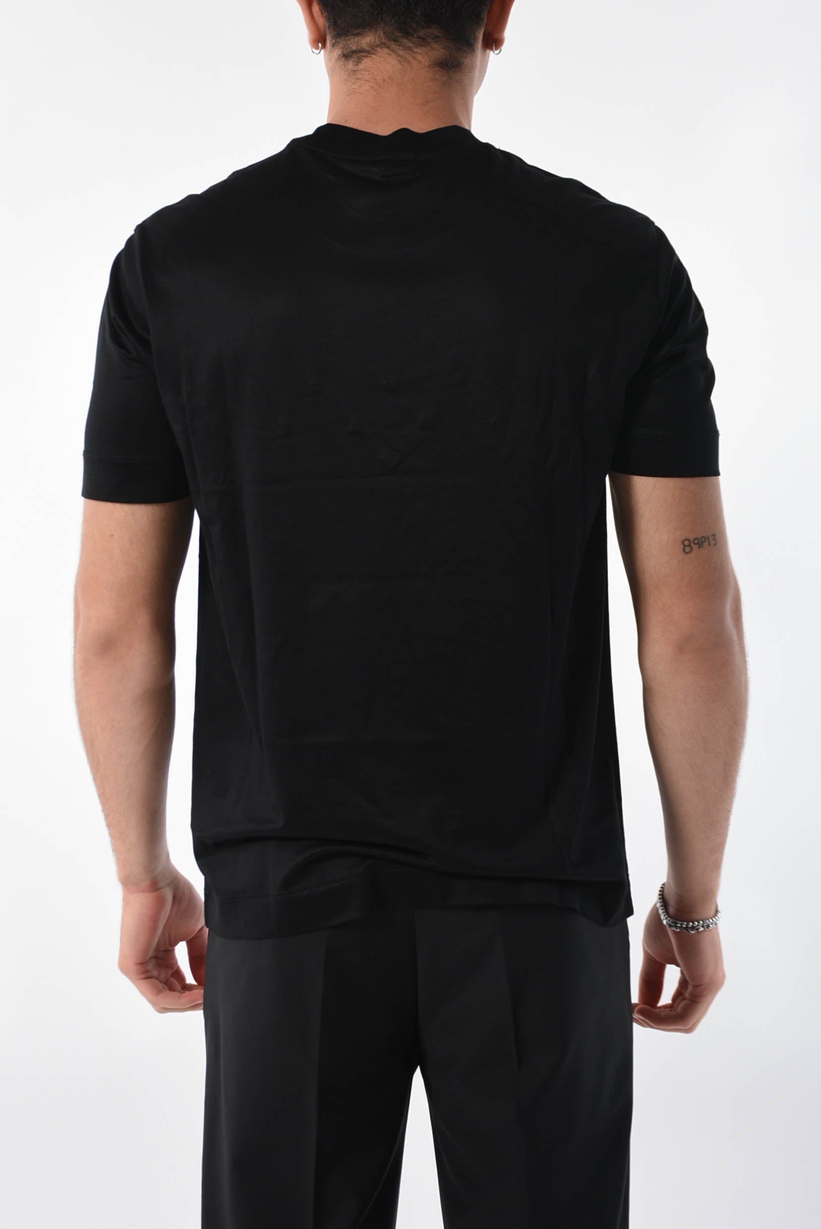 EMPORIO ARMANI T-shirt in lyocell