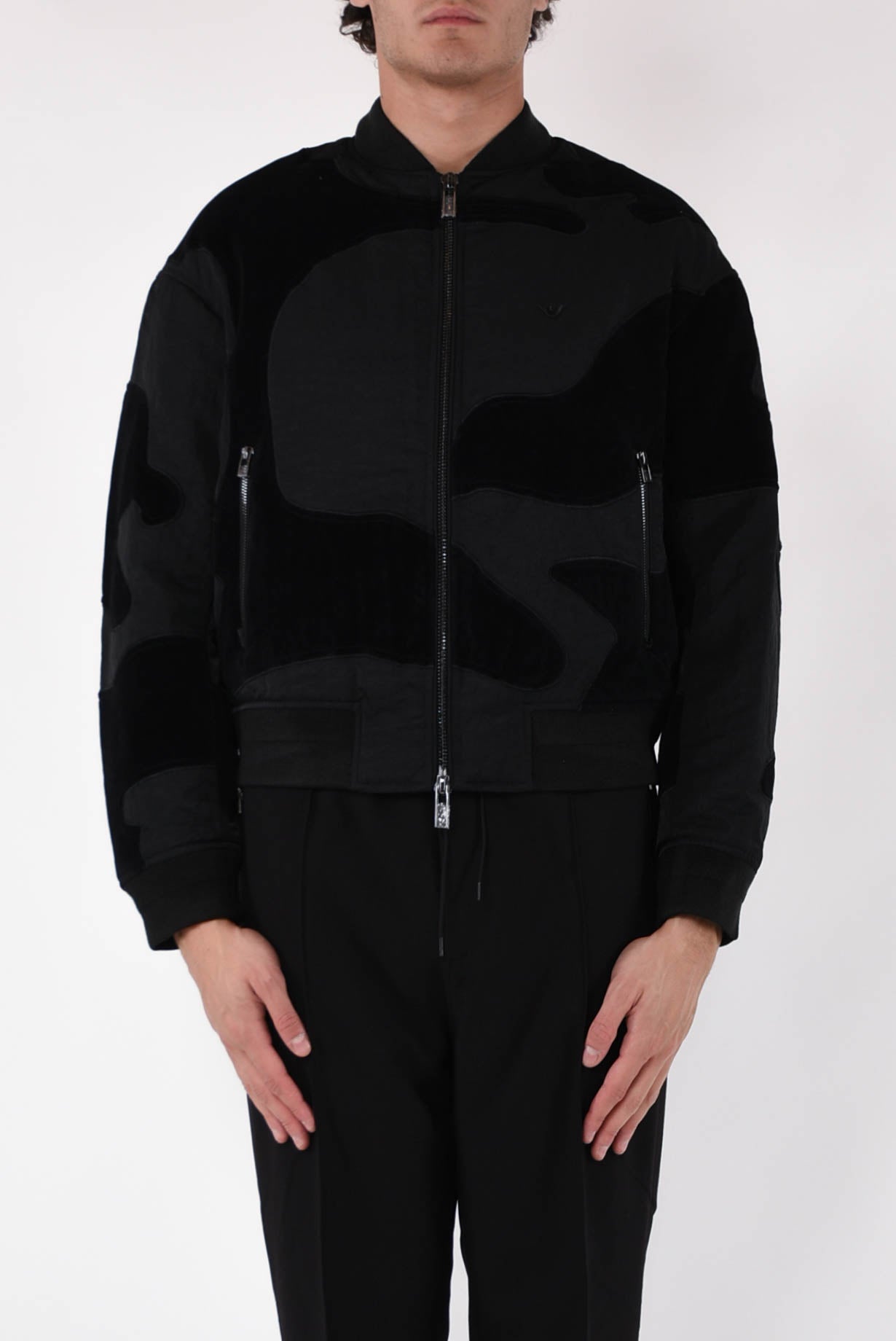 EMPORIO ARMANI Bomber in nylon water repellent