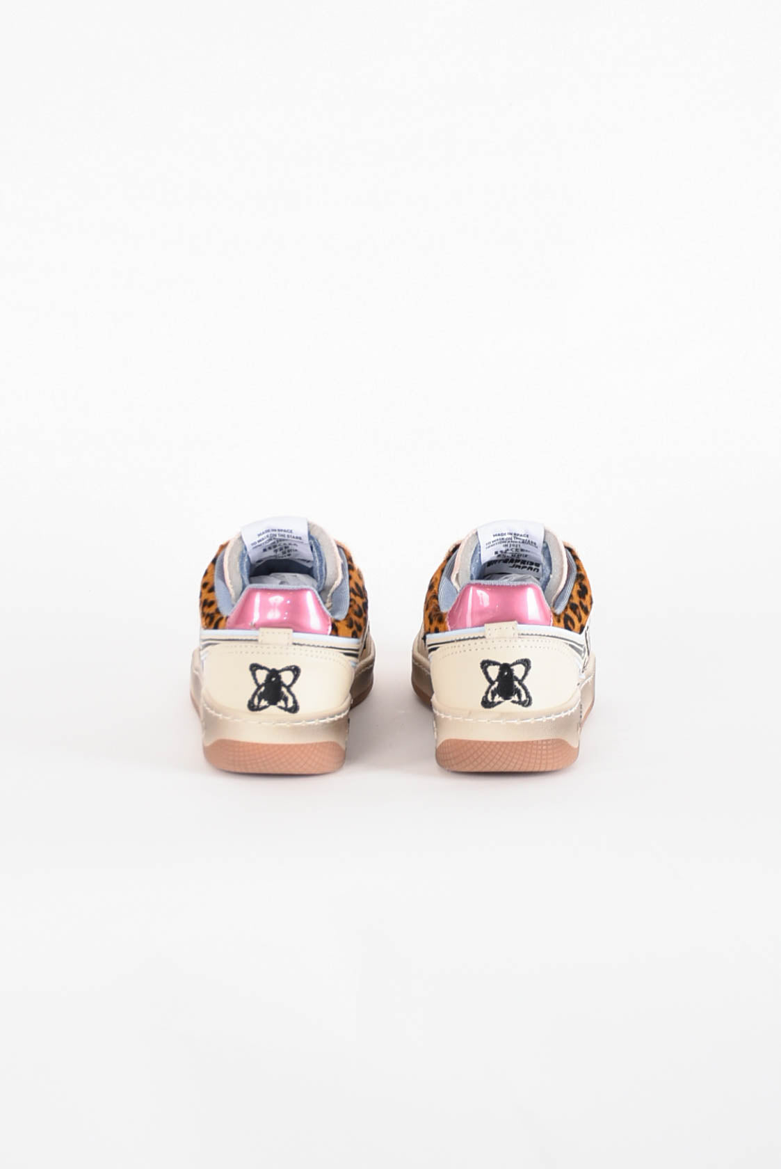 ENTERPRISE JAPAN sneakers planet leopard in pelle