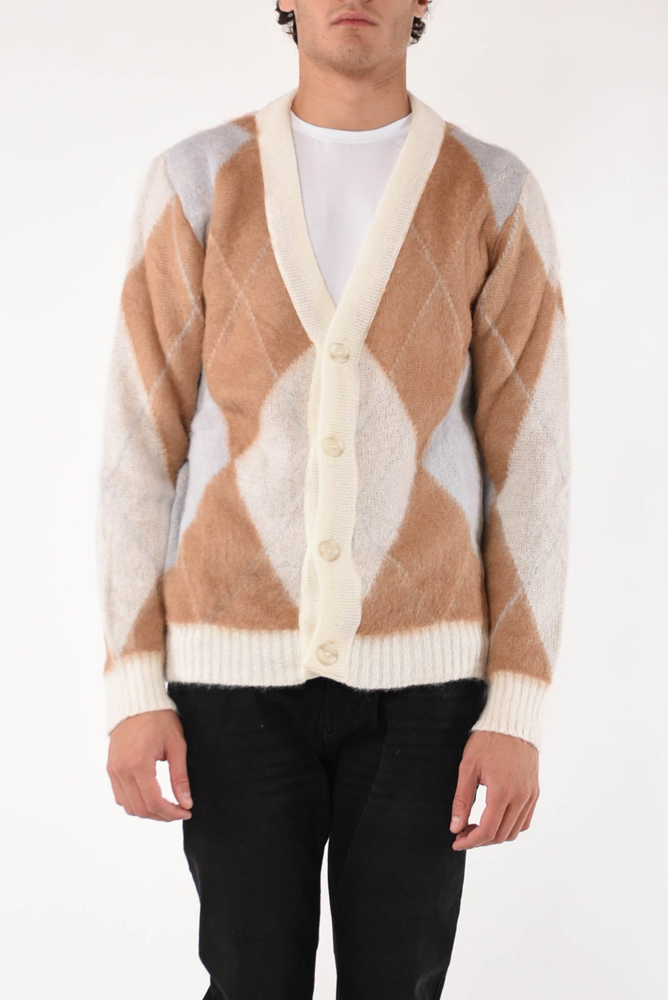 FAMILY FIRST Cardigan rombi