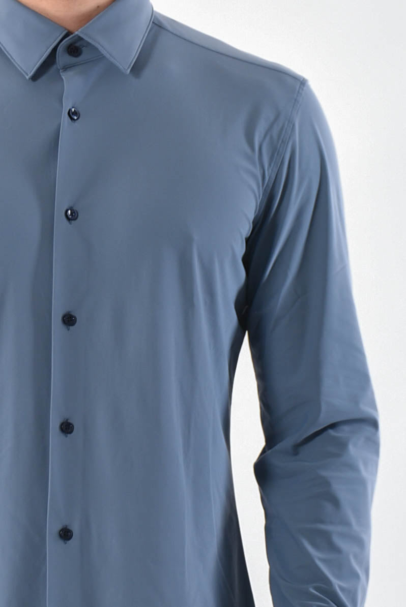 HUGO BOSS Camicia in tessuto strech