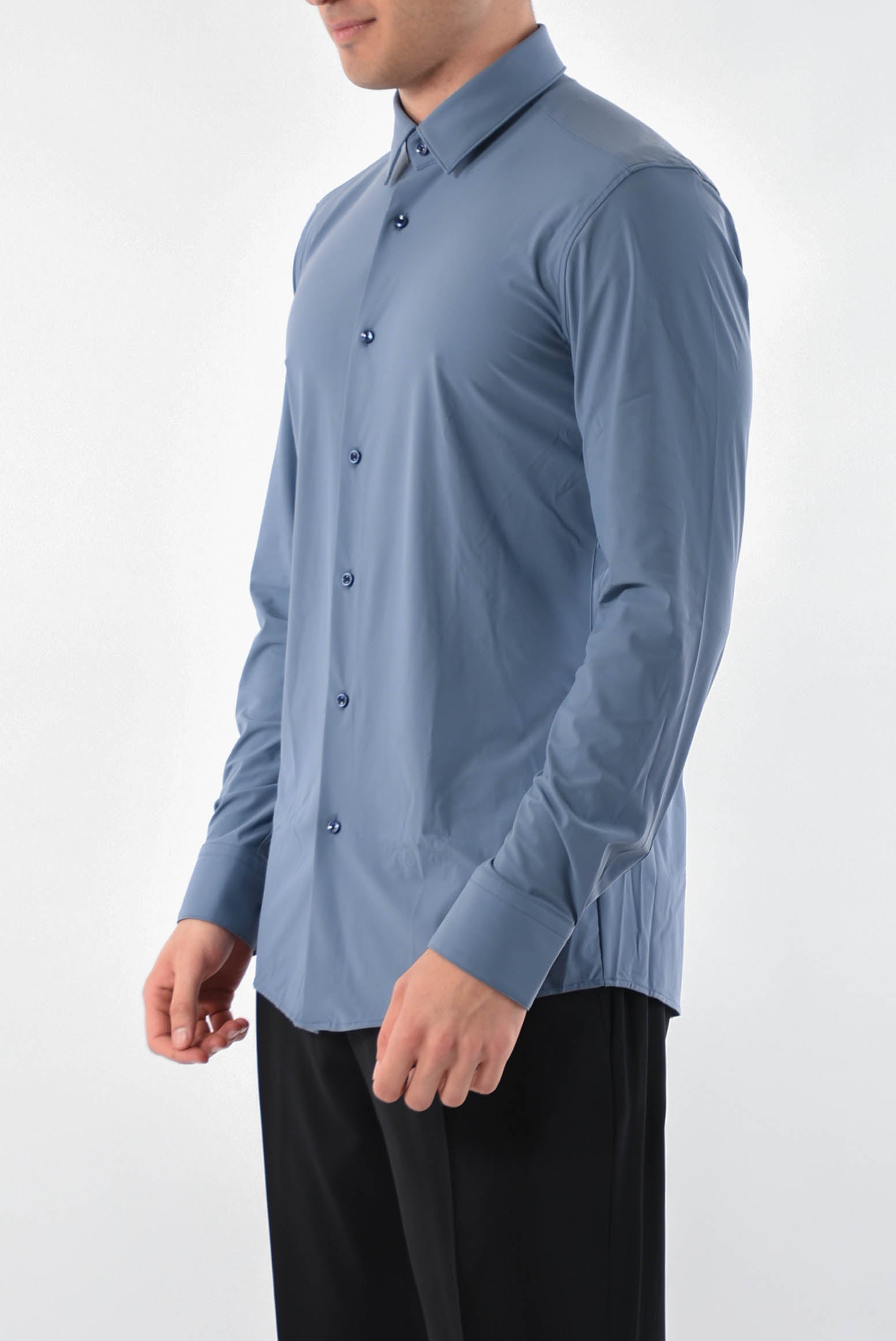 HUGO BOSS Camicia in tessuto strech