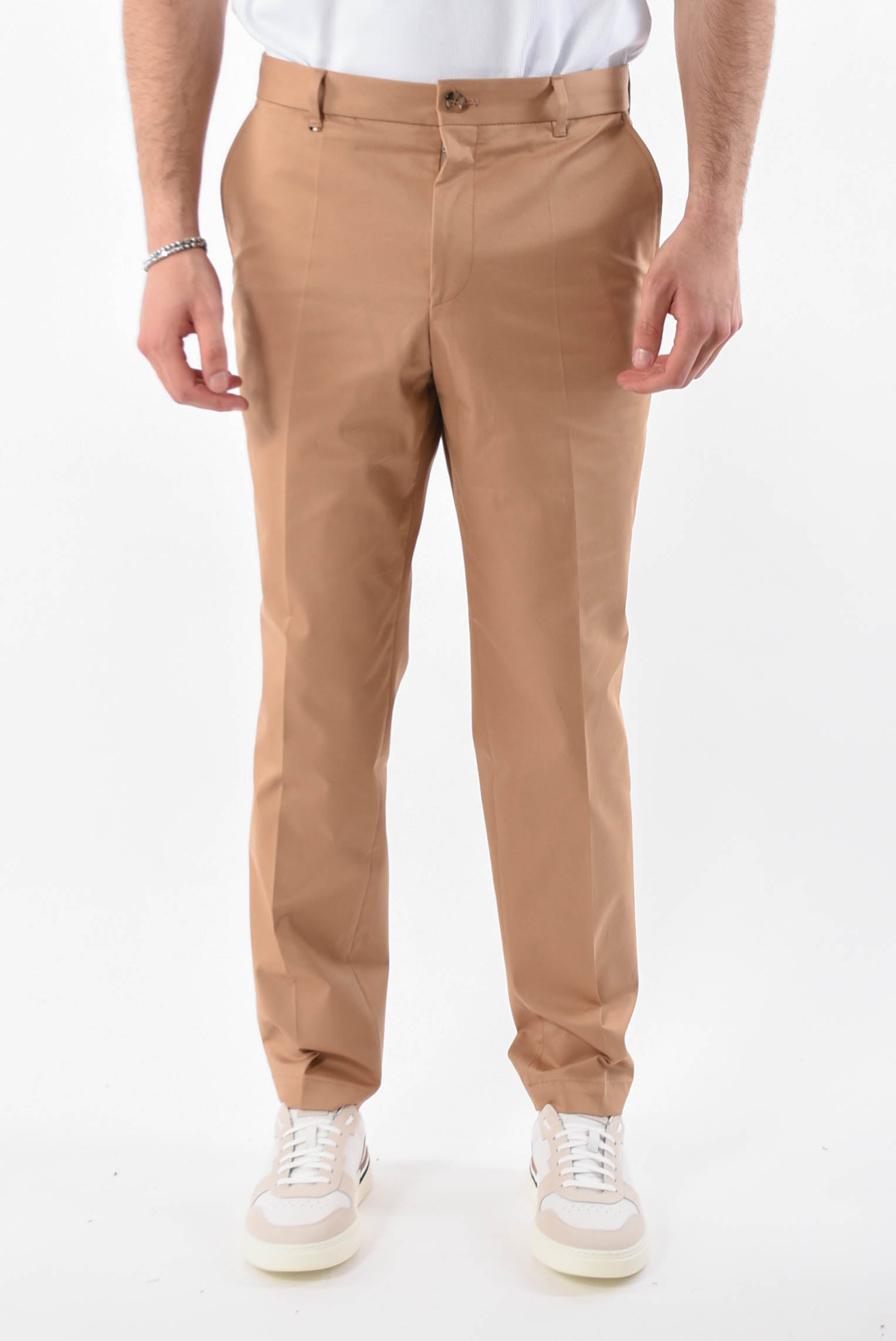 HUGO BOSS Pantaloni in cotone