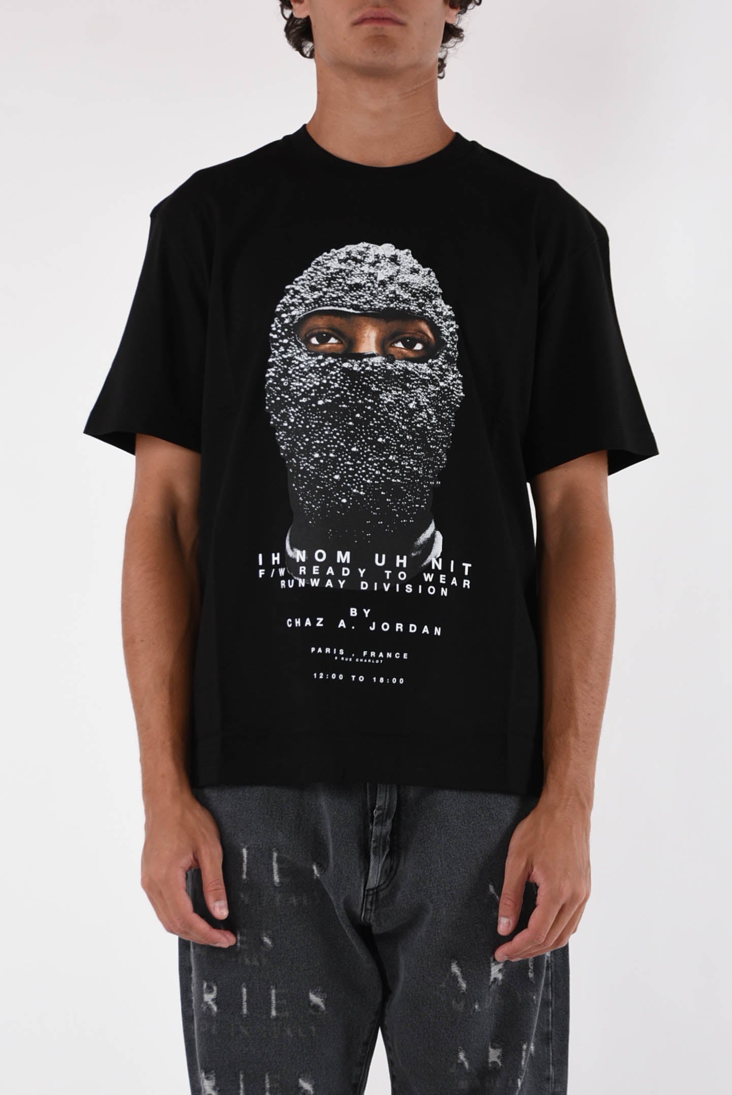 IH NOM UH NIT T-shirt black mask