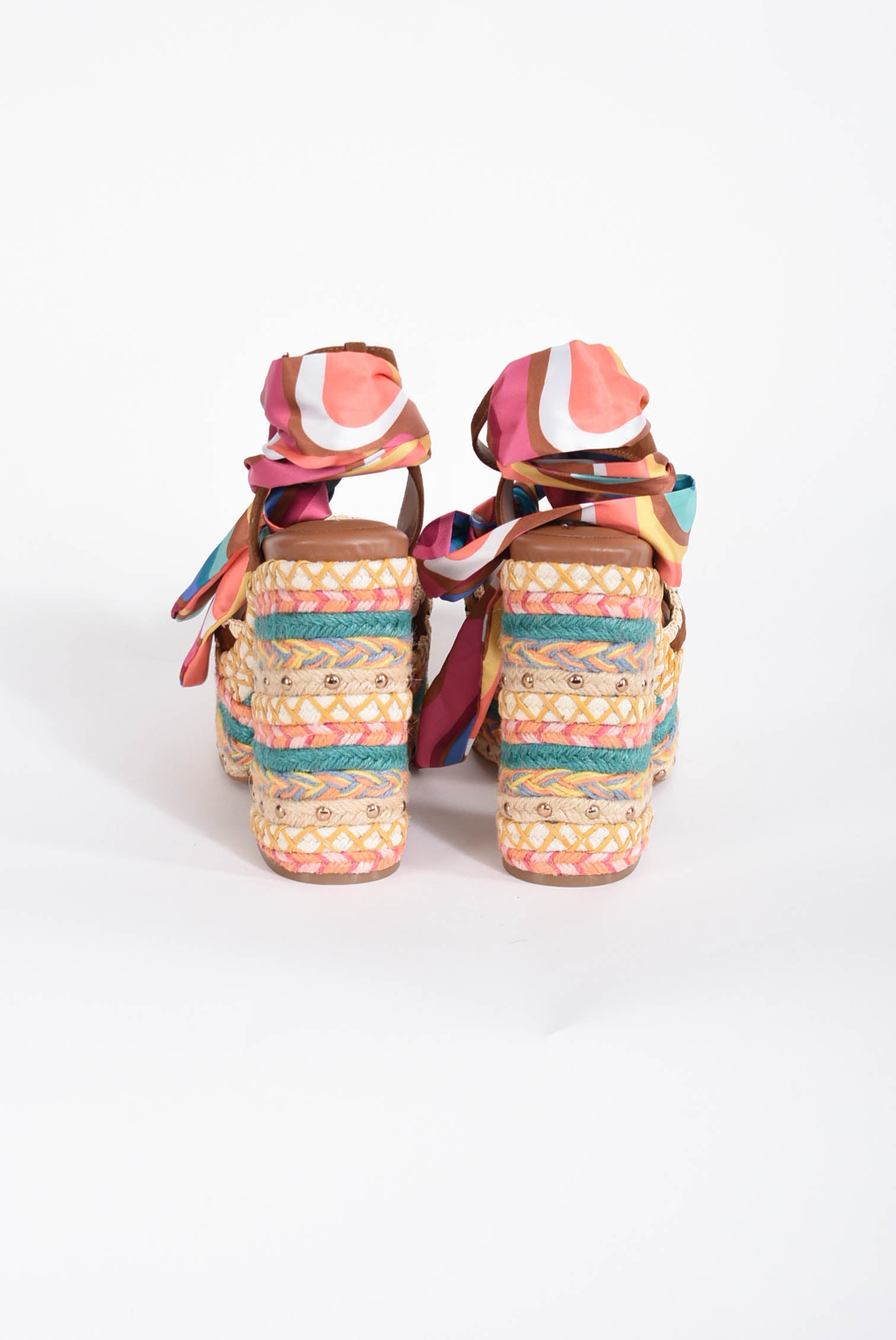 sandali chelsea scarf platform