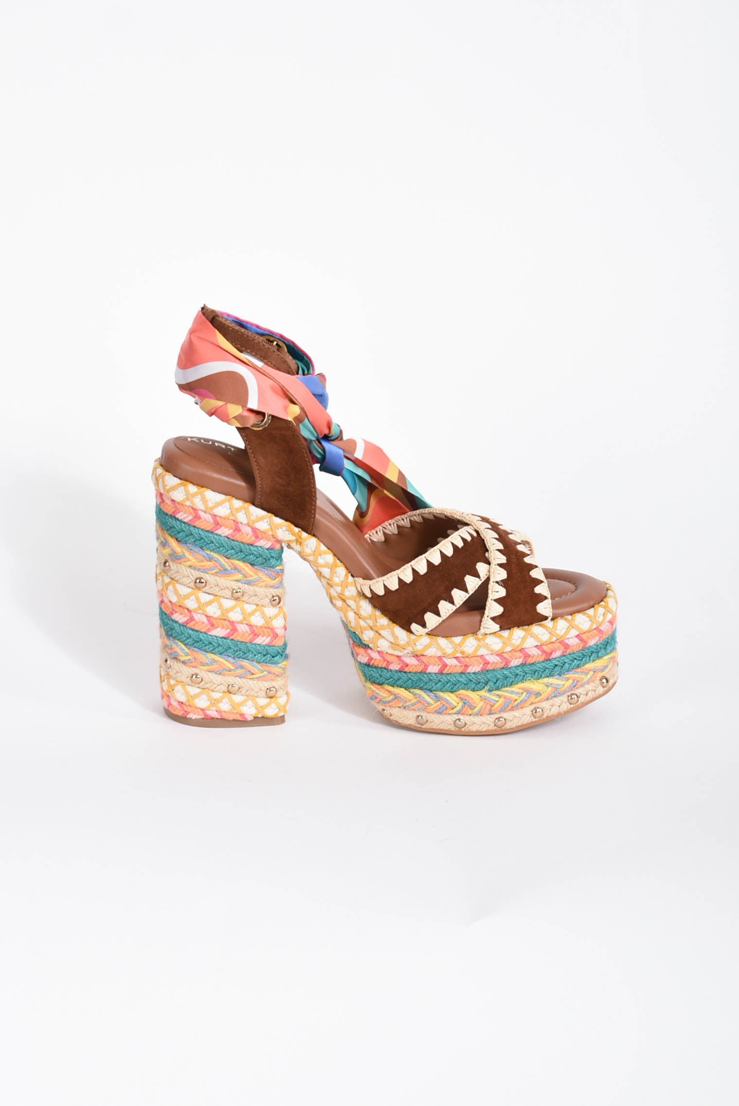 sandali chelsea scarf platform