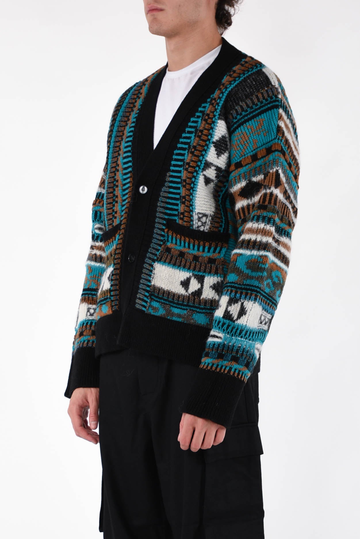 LANEUS Cardigan jacquard