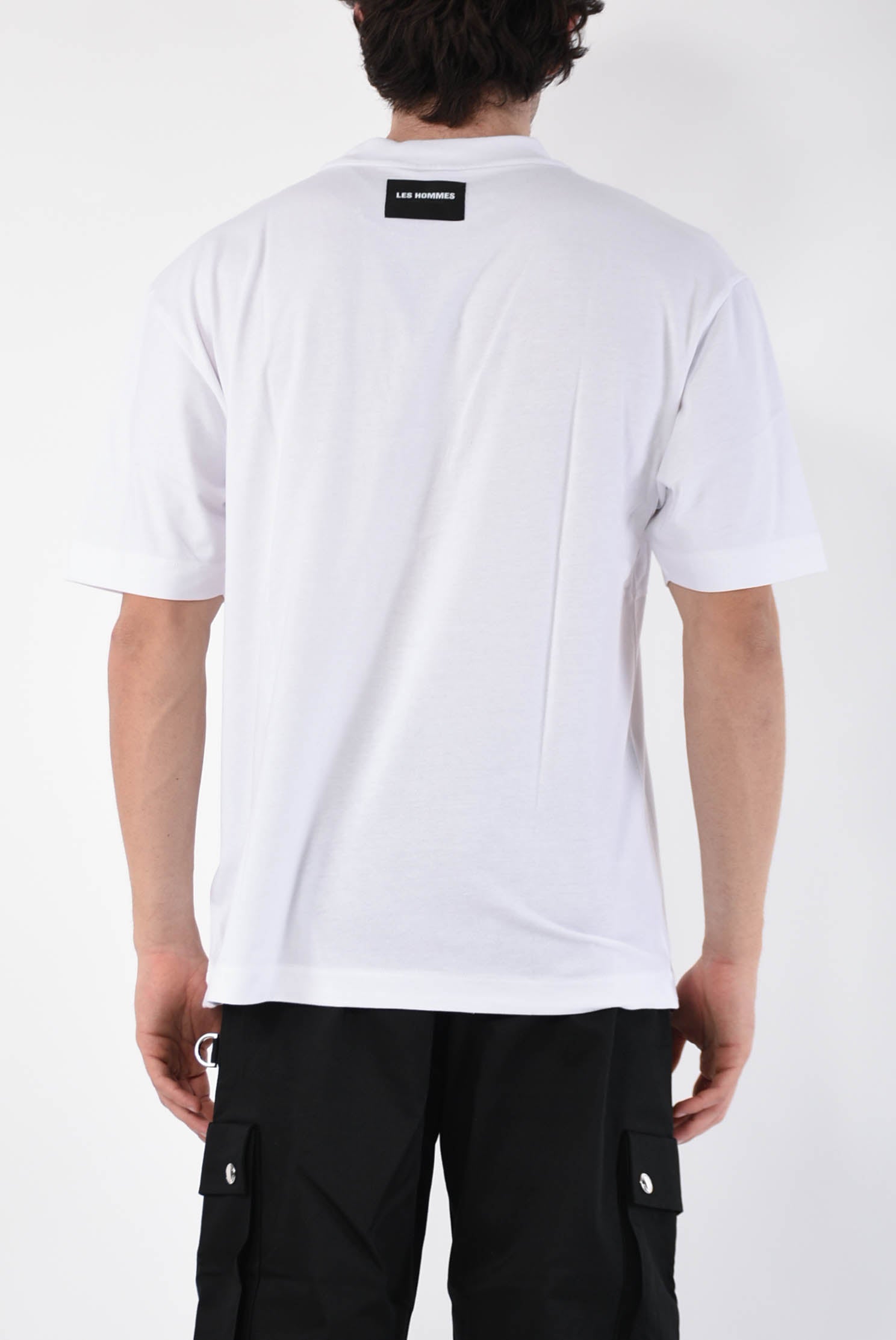 LES HOMMES T-shirt in cotone