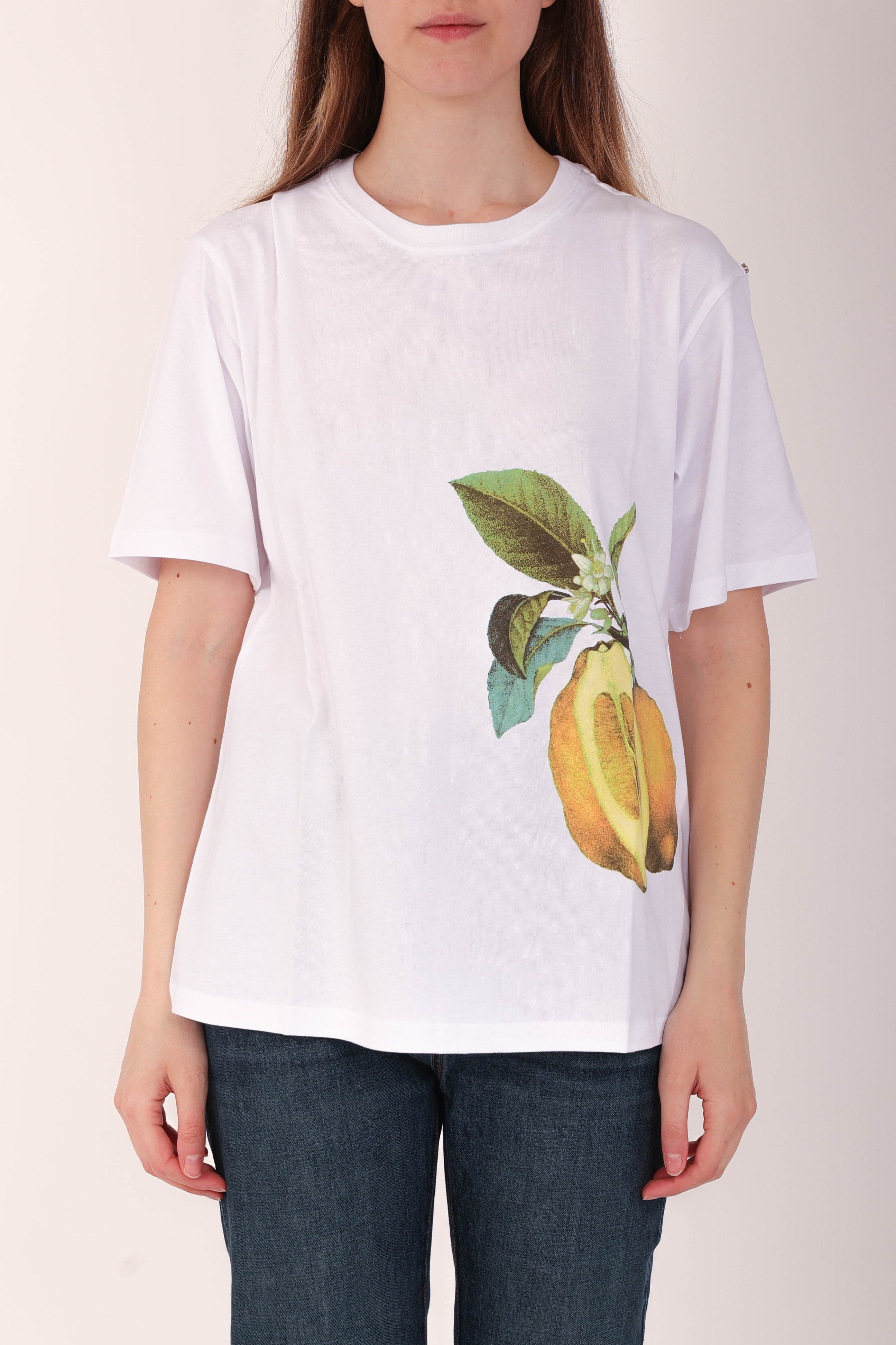 SPORTMAX t-shirt con stampa nebbie