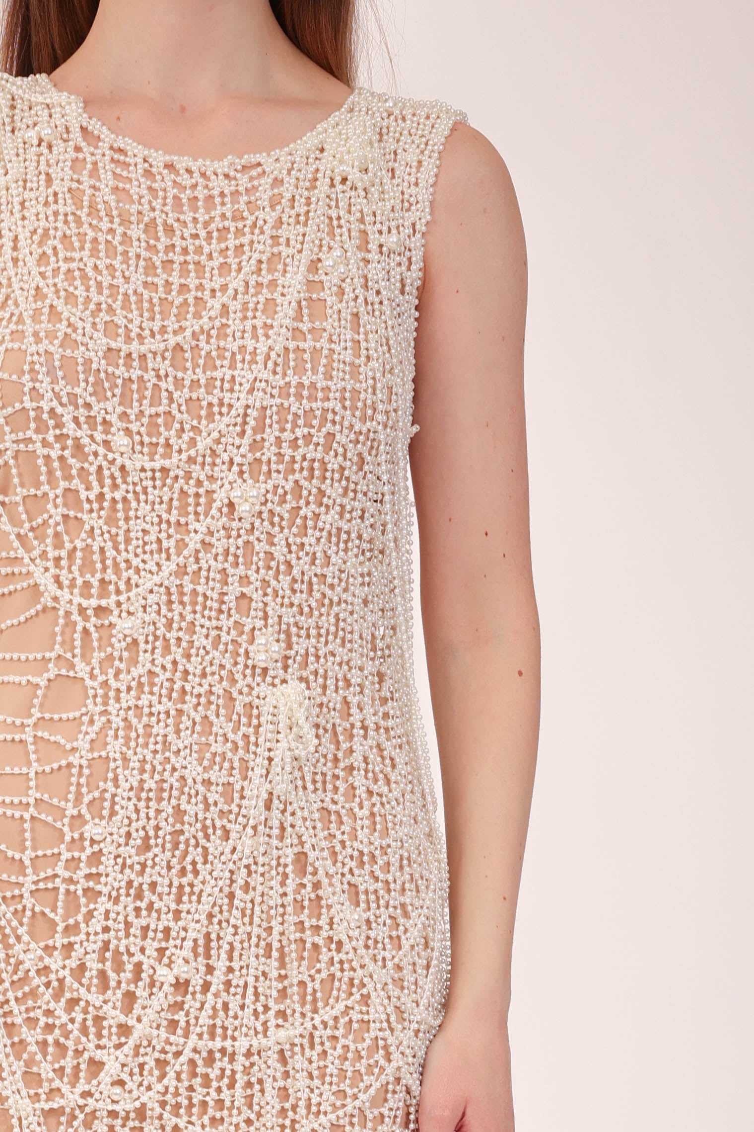 SPORTMAX abito lungo crochet afoso