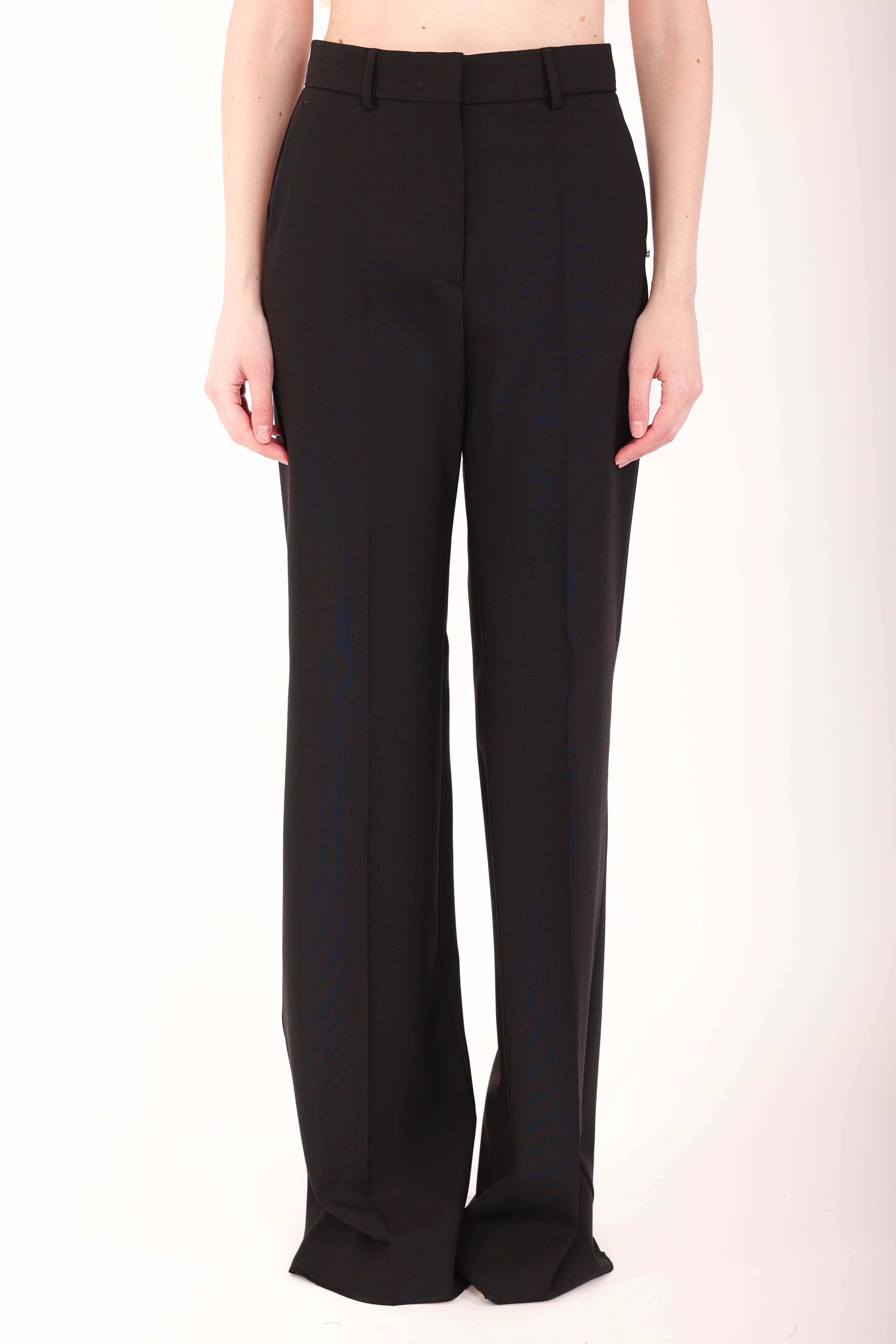 SPORTMAX pantaloni a gamba larga oxalis