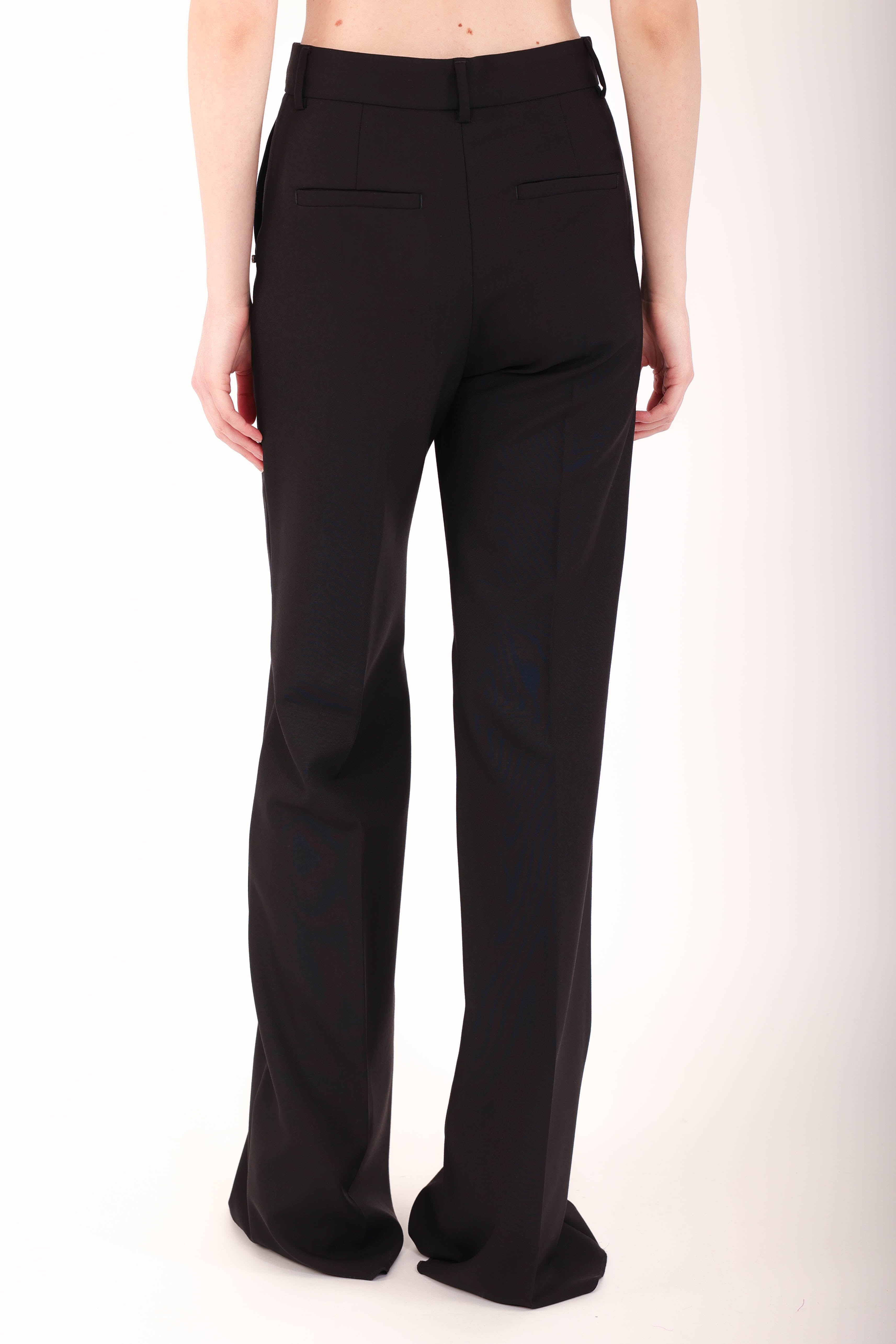 SPORTMAX pantaloni a gamba larga oxalis