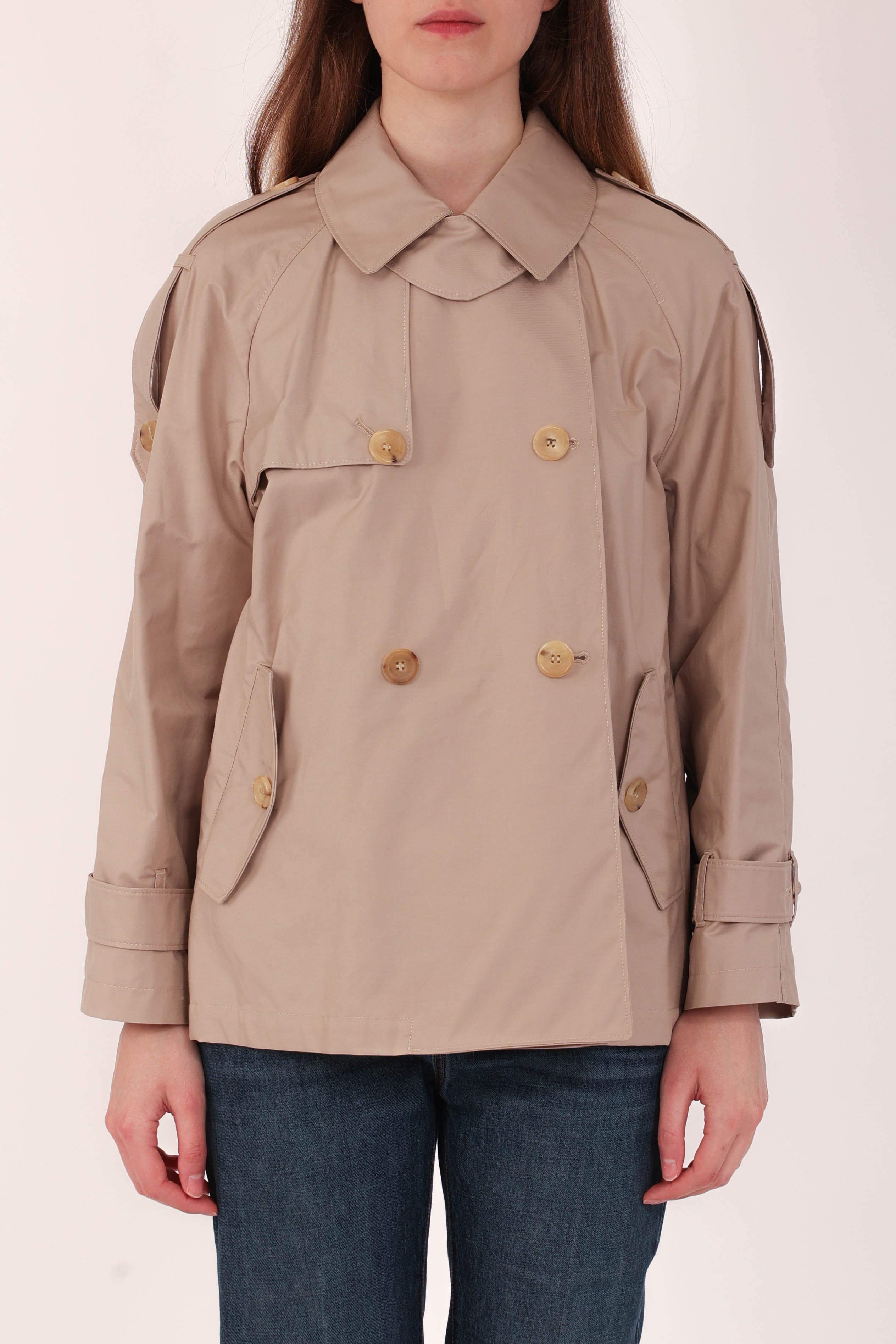 MAX MARA THE CUBE trench a doppiopetto dtrench