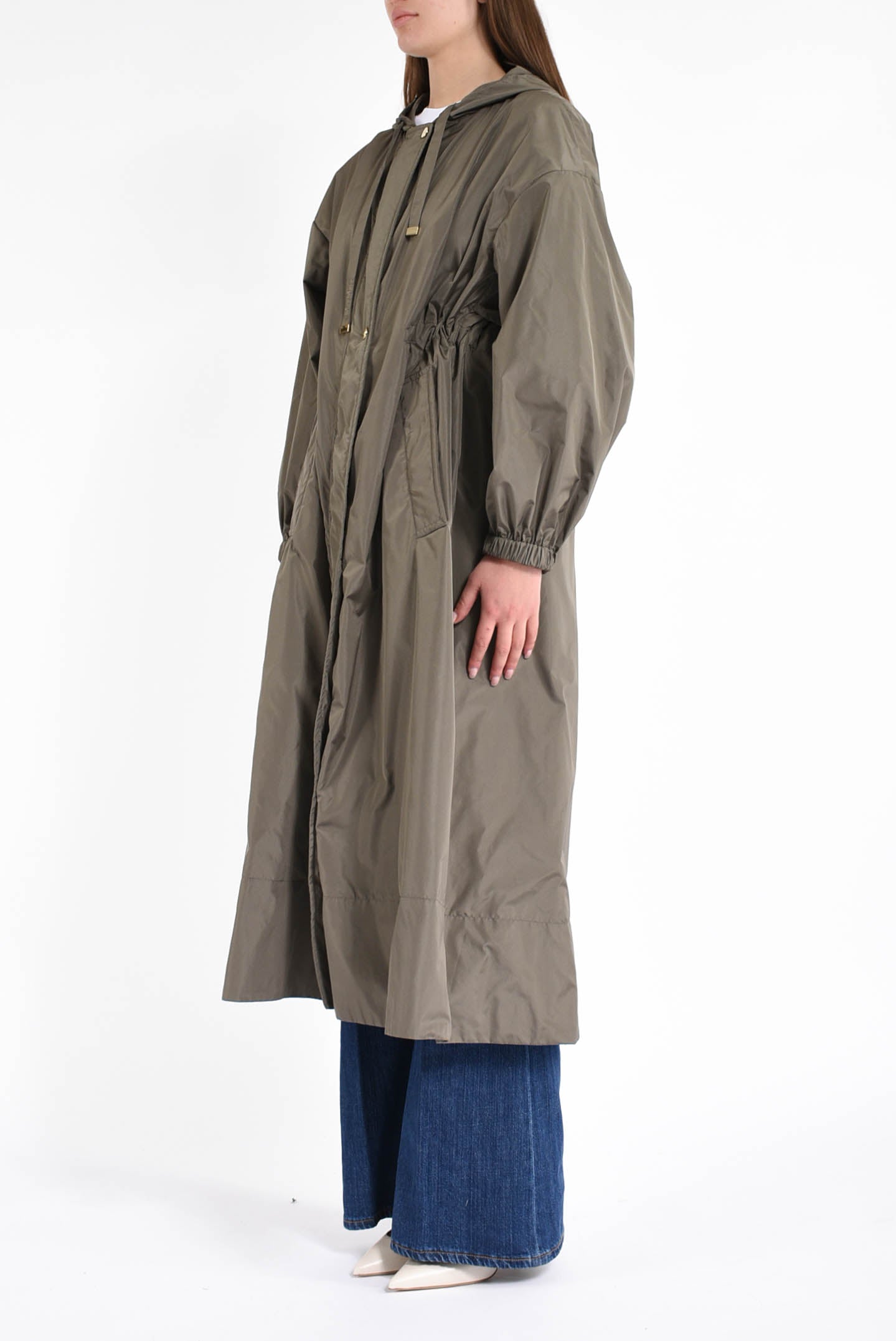 parka in taffetà modello teodoro