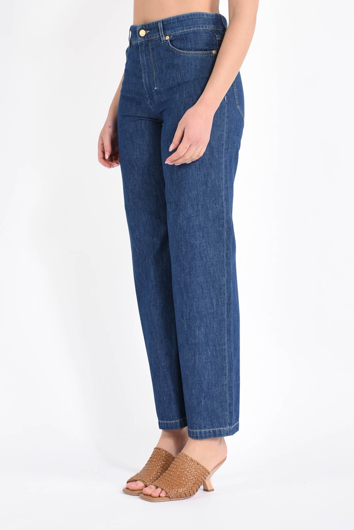 Jeans straight leg modello polly