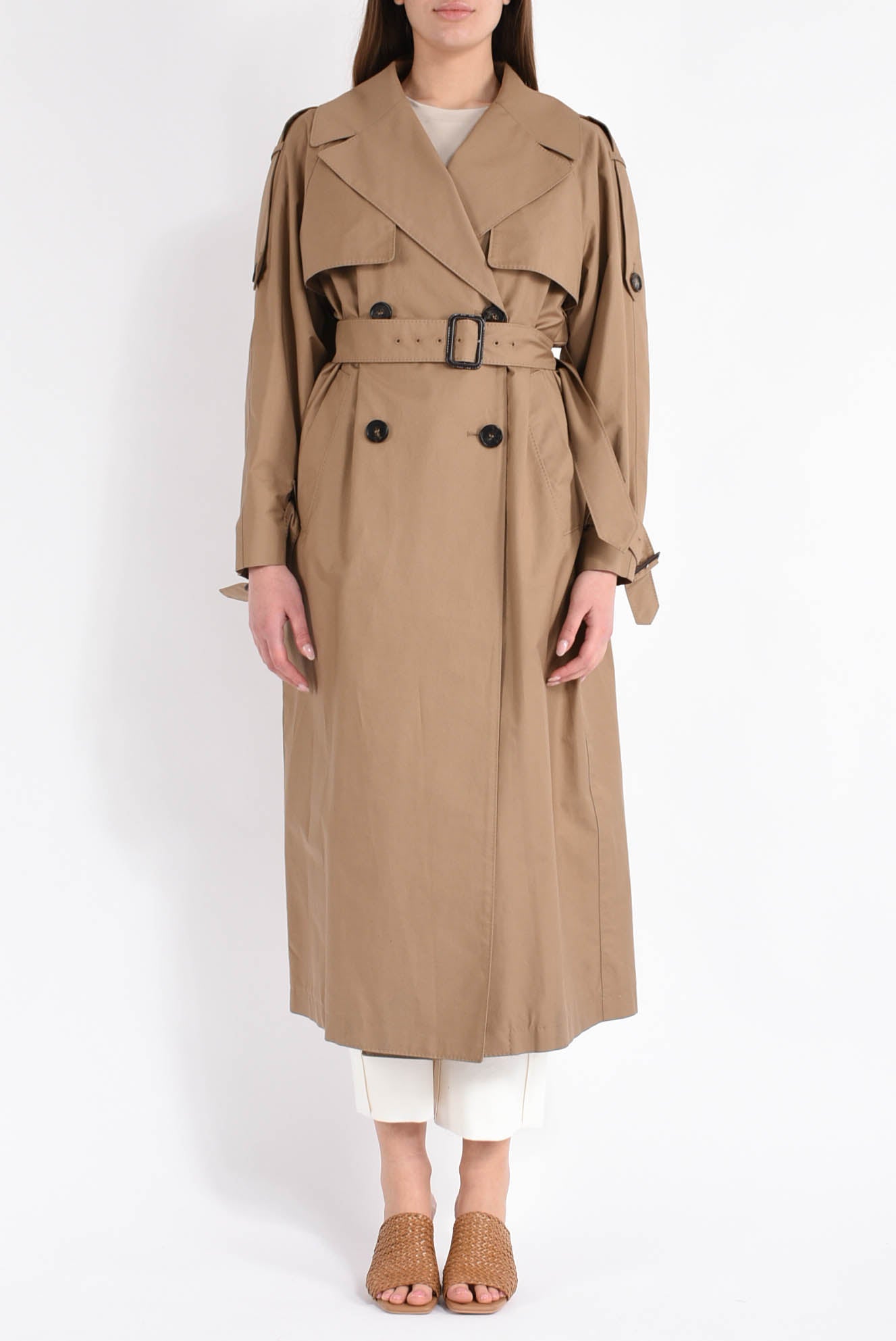 trench over in cotone modello otello