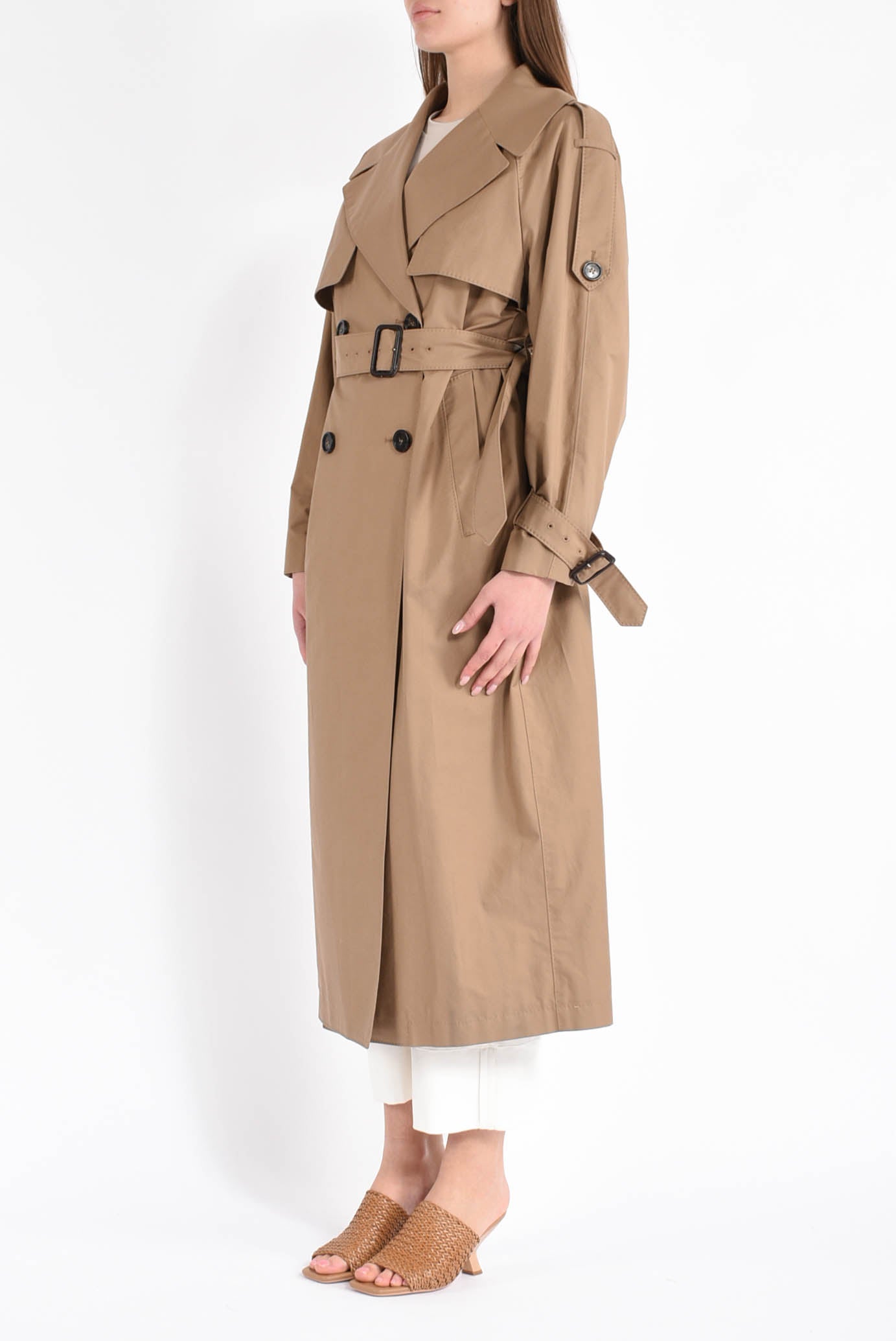 trench over in cotone modello otello